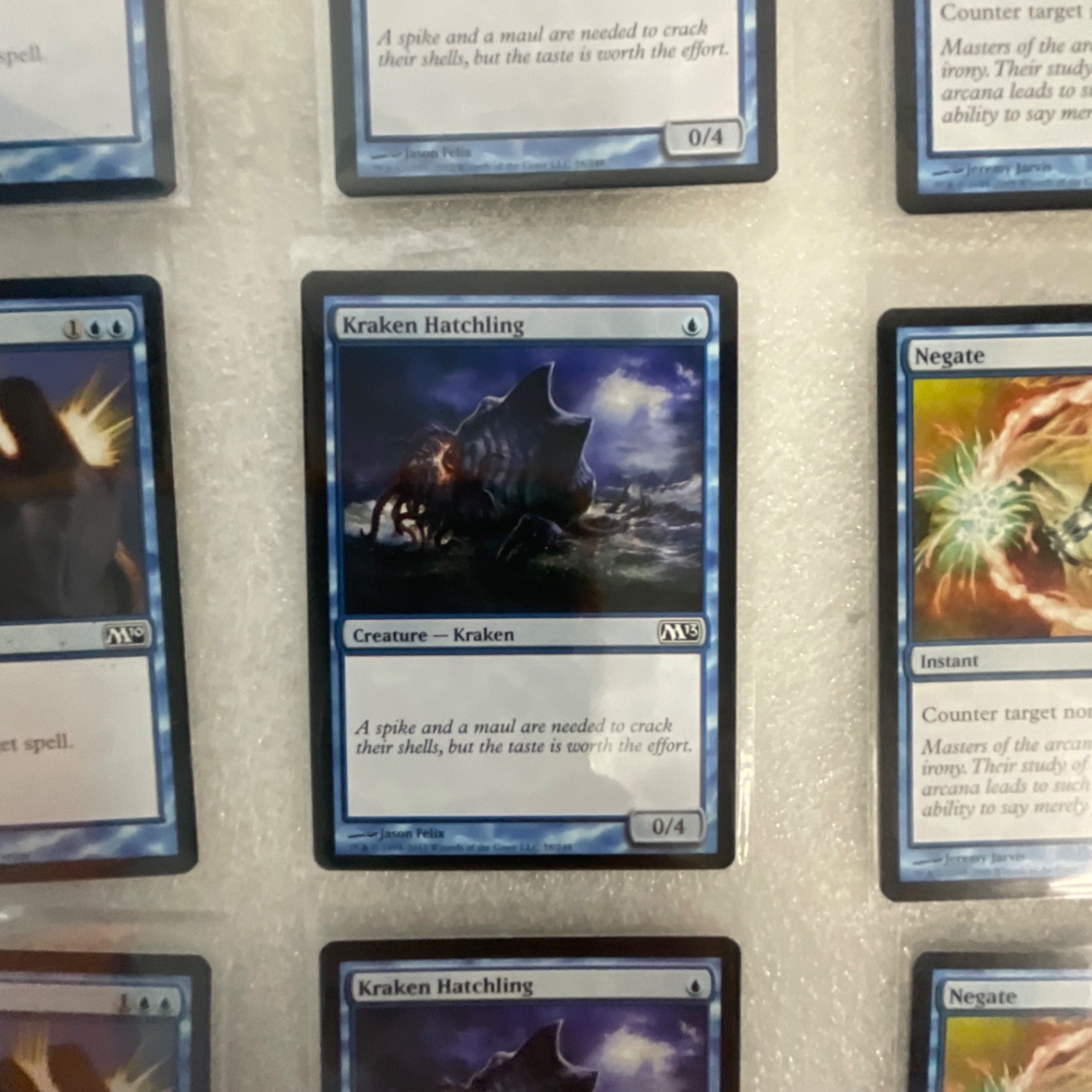 Magic the Gathering Lot of 20 Blue Cards M13 Cancel Negate Sleep - Image 8