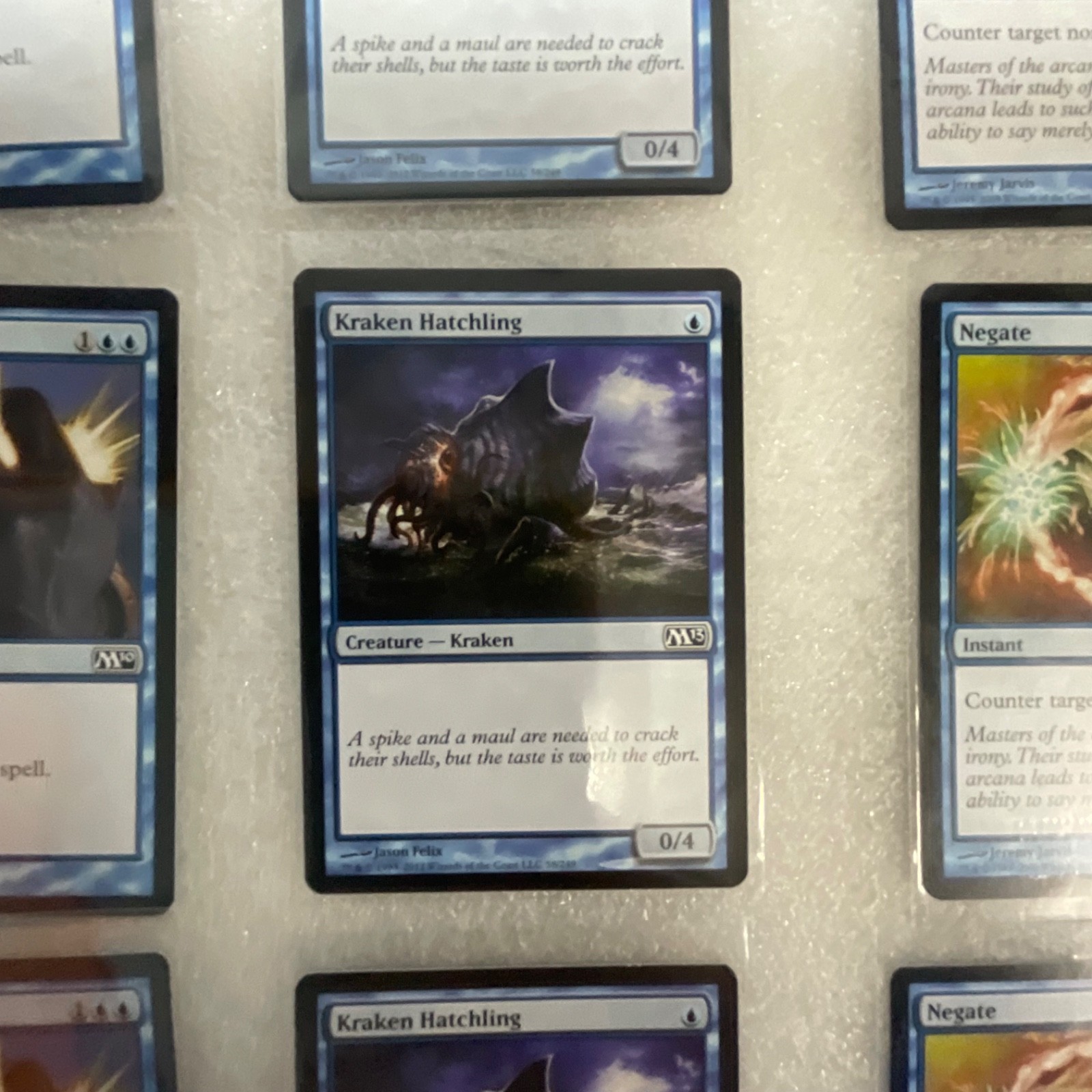 Magic the Gathering Lot of 20 Blue Cards M13 Cancel Negate Sleep - Image 7