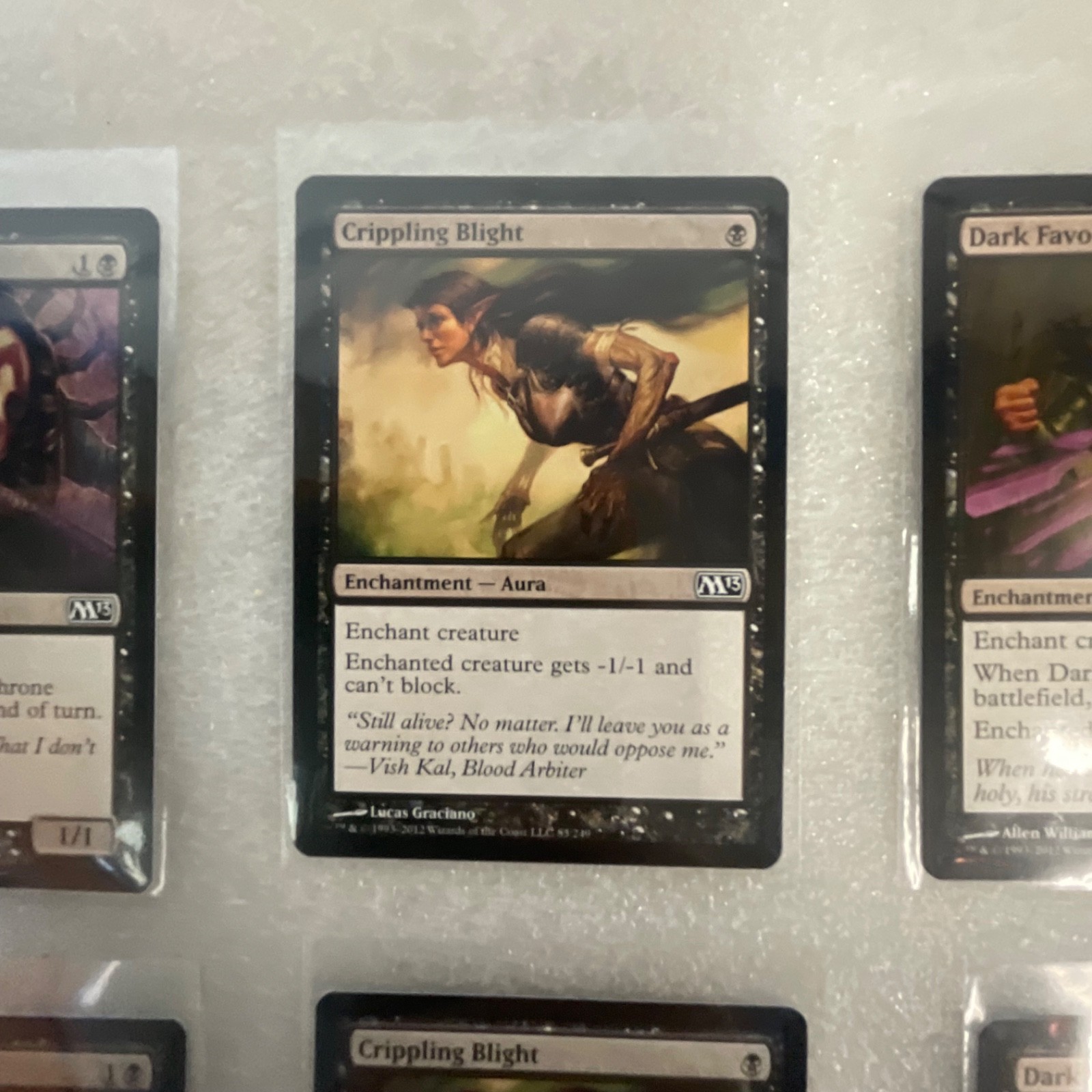 Magic the Gathering Lot of 20 Black M13 Bloodthrone Vampire - Image 17