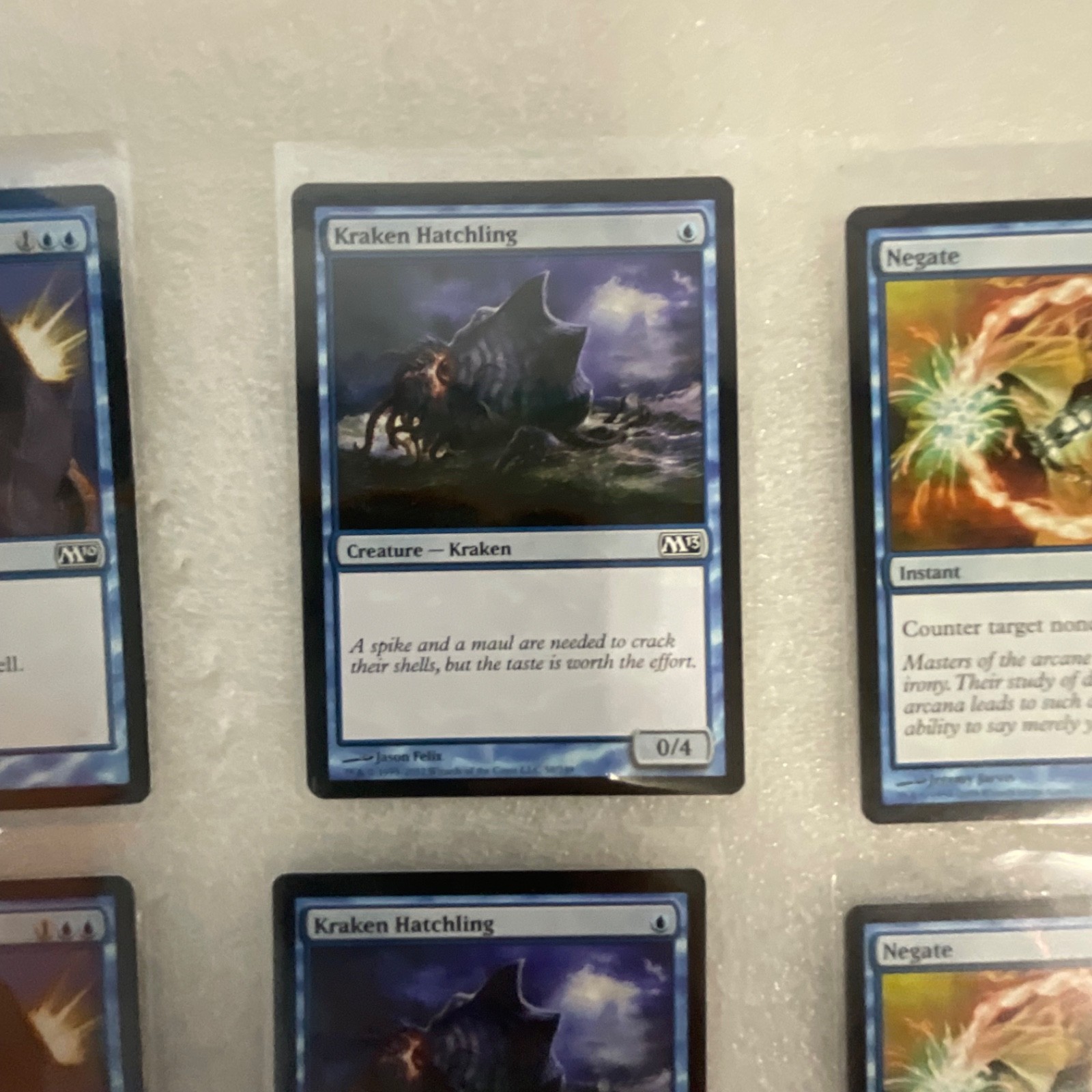 Magic the Gathering Lot of 20 Blue Cards M13 Cancel Negate Sleep - Image 9