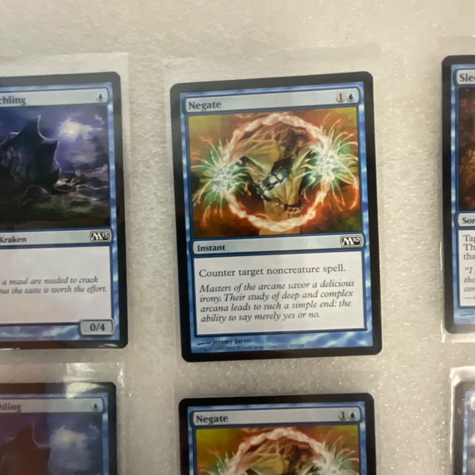 Magic the Gathering Lot of 20 Blue Cards M13 Cancel Negate Sleep - Image 10