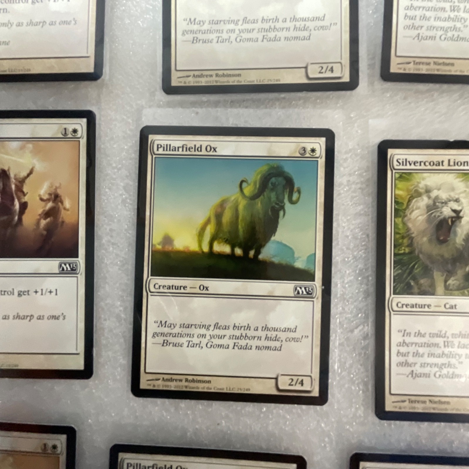 Magic the Gathering Lot of 20 White M13 Glorious Charge War Falcon - Image 7