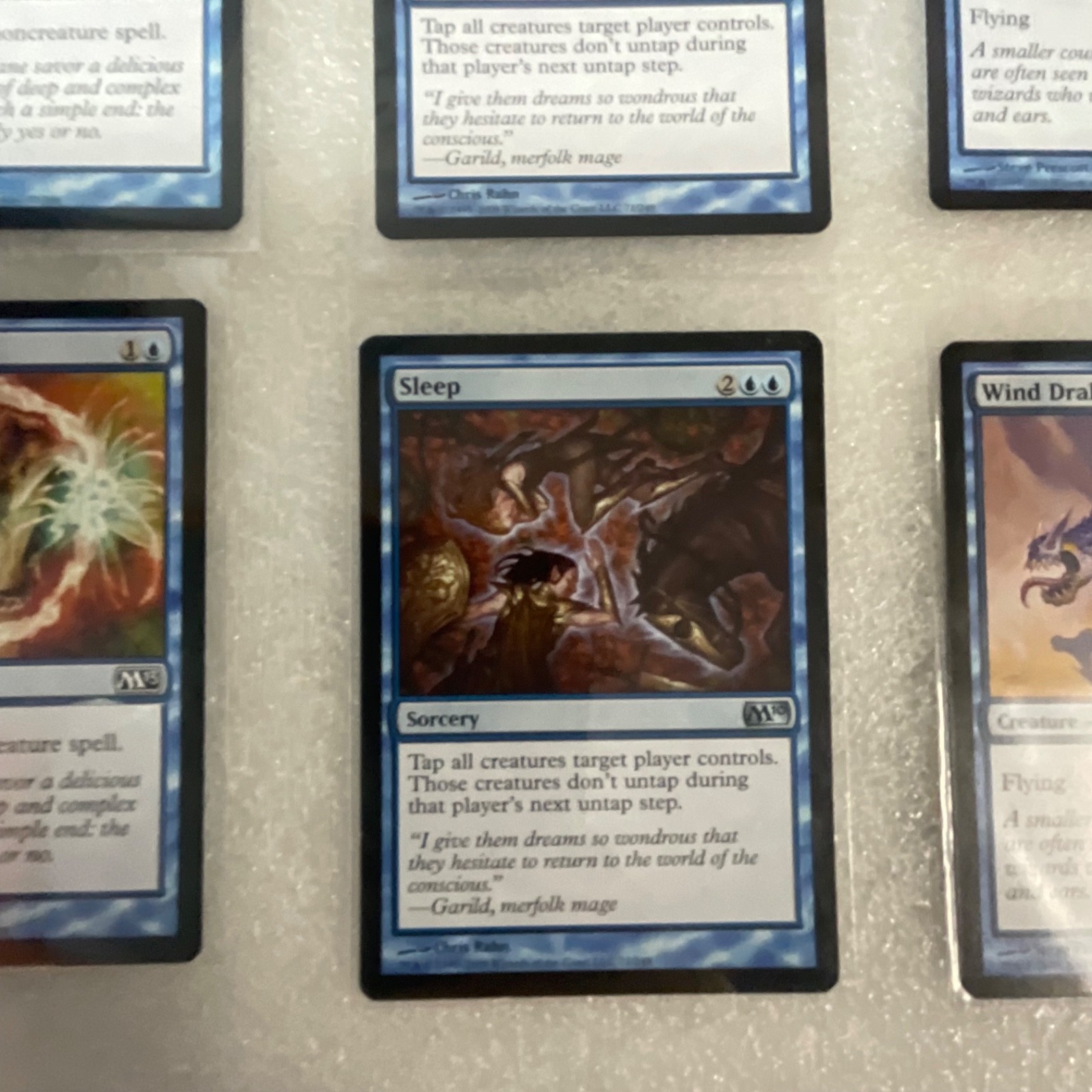 Magic the Gathering Lot of 20 Blue Cards M13 Cancel Negate Sleep - Image 14