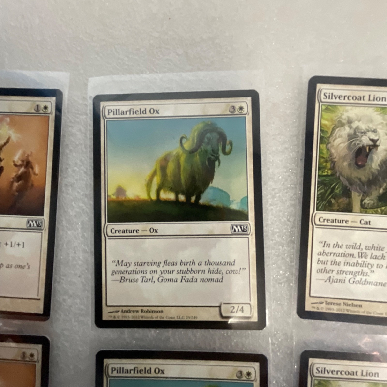 Magic the Gathering Lot of 20 White M13 Glorious Charge War Falcon - Image 9