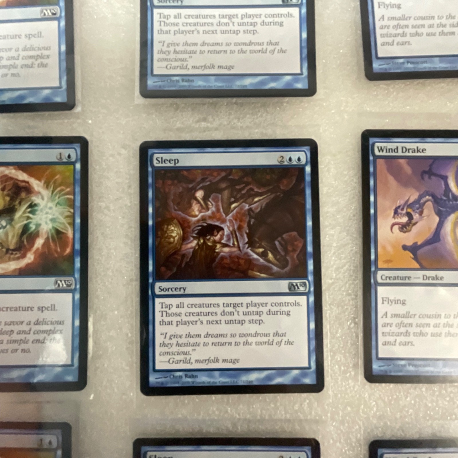Magic the Gathering Lot of 20 Blue Cards M13 Cancel Negate Sleep - Image 15