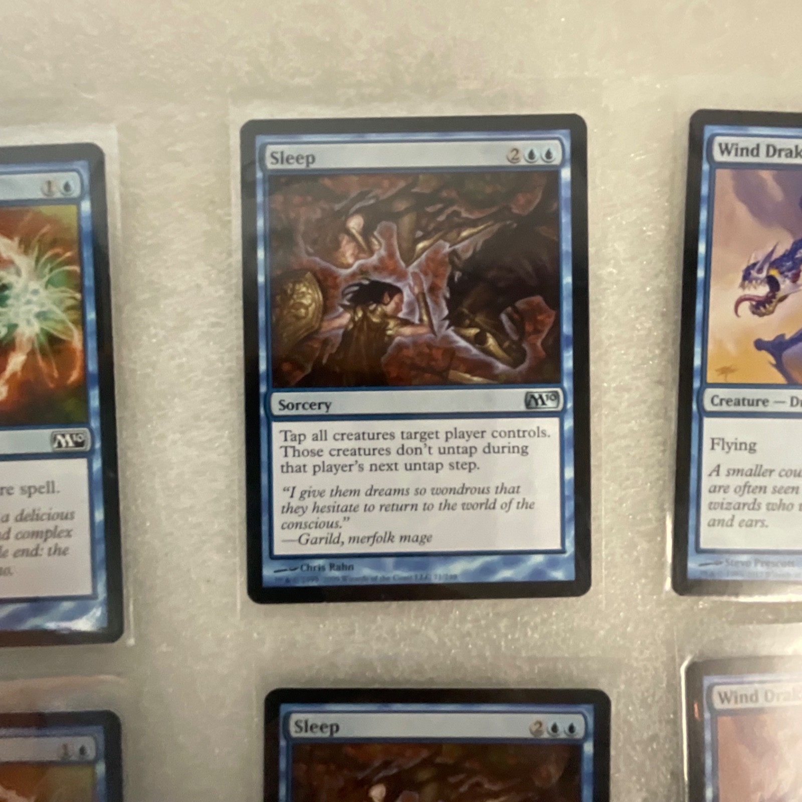Magic the Gathering Lot of 20 Blue Cards M13 Cancel Negate Sleep - Image 17