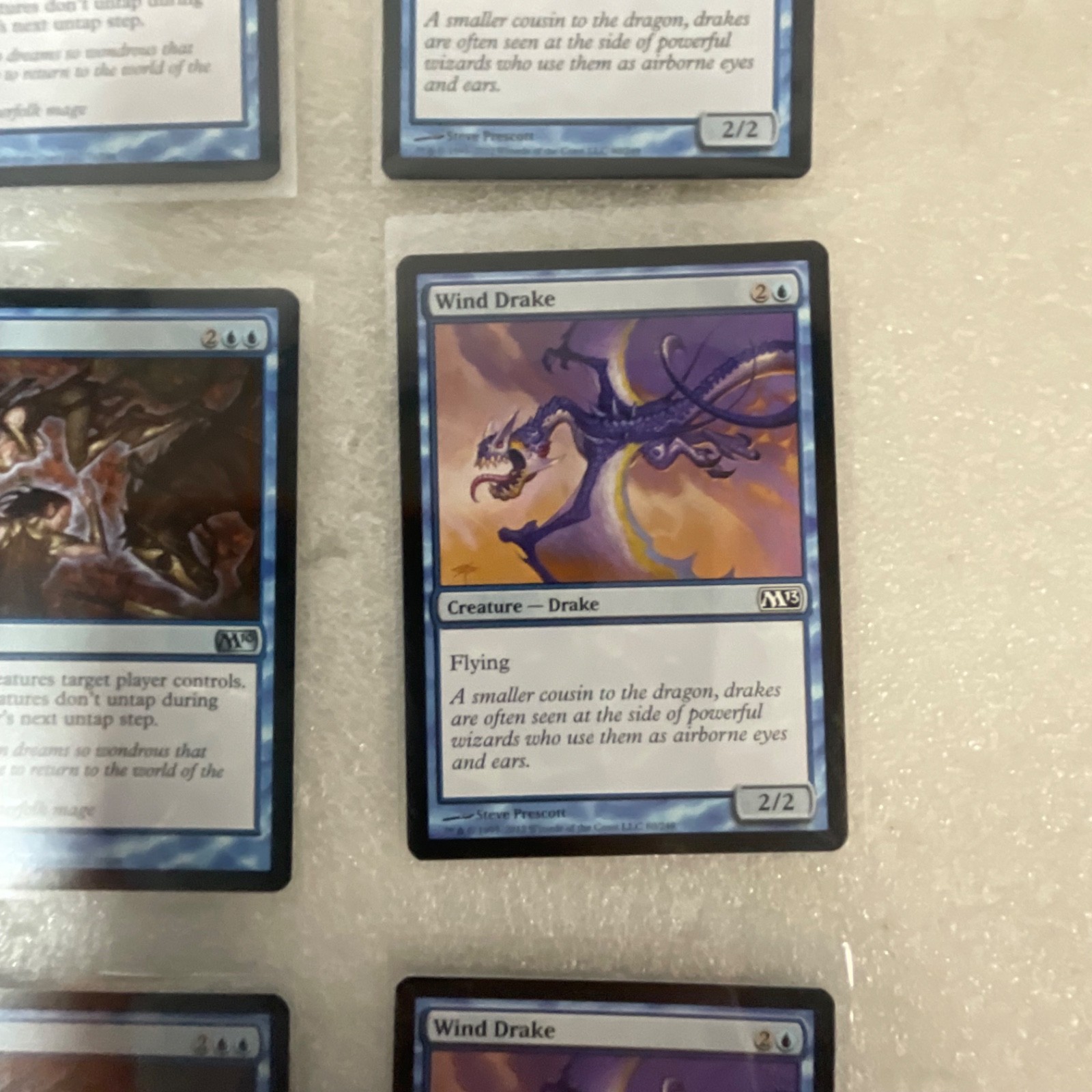 Magic the Gathering Lot of 20 Blue Cards M13 Cancel Negate Sleep - Image 19