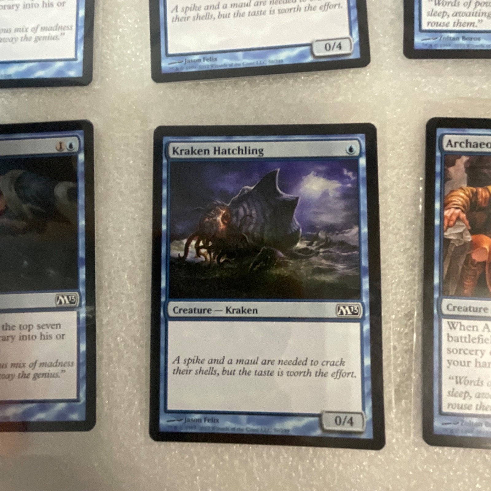 Magic the Gathering Lot of 20 Blue M13 Welkin Tern Archaeomancer - Image 14