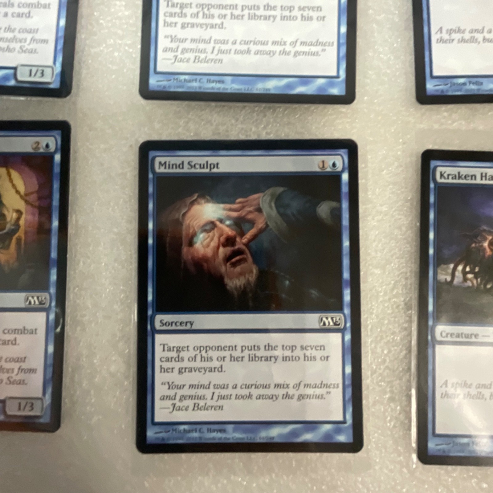 Magic the Gathering Lot of 20 Blue M13 Welkin Tern Archaeomancer - Image 13