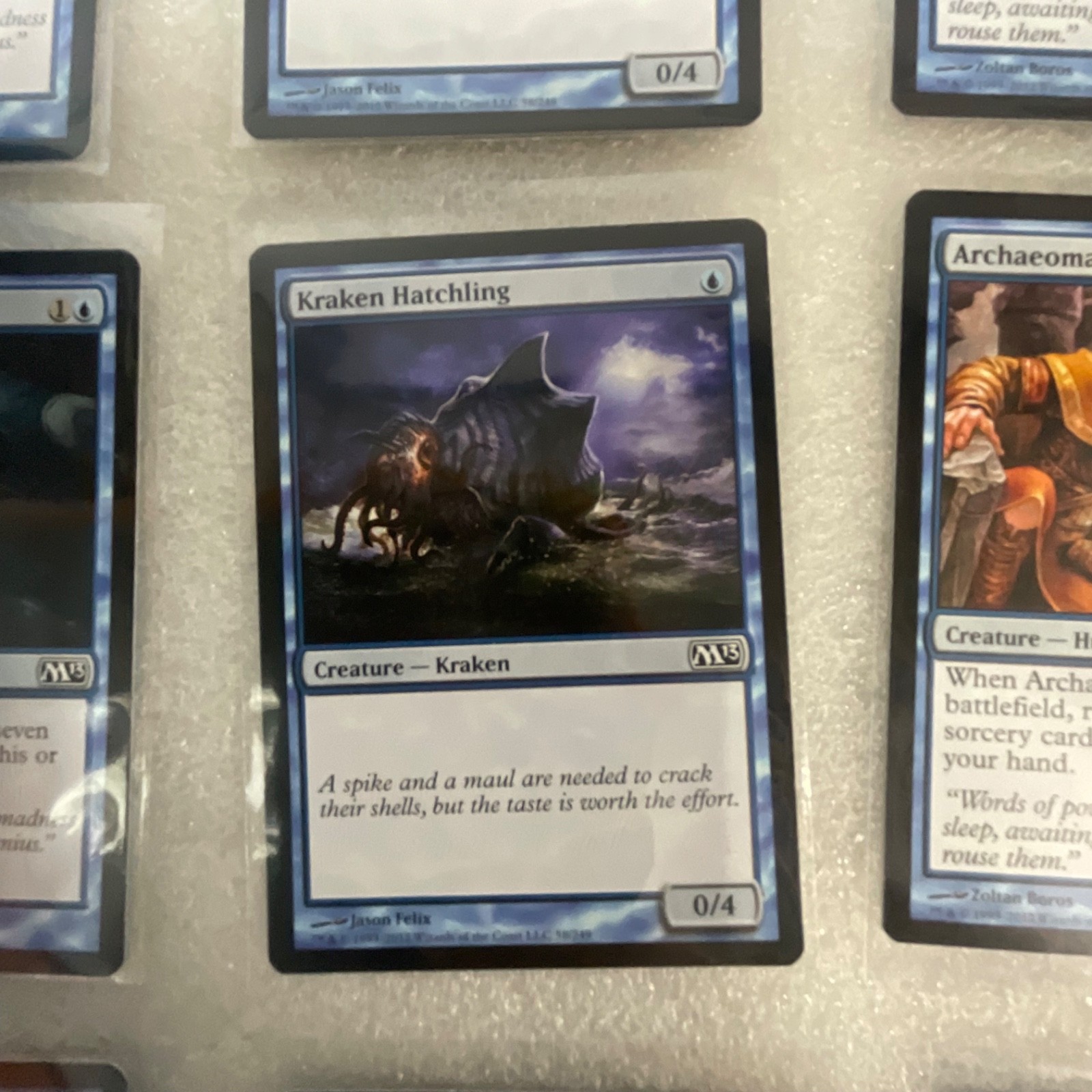 Magic the Gathering Lot of 20 Blue M13 Welkin Tern Archaeomancer - Image 15