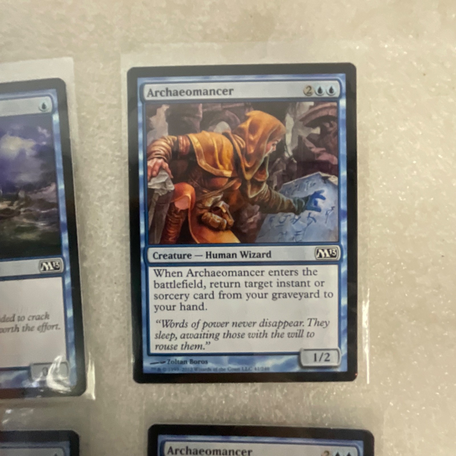 Magic the Gathering Lot of 20 Blue M13 Welkin Tern Archaeomancer - Image 18
