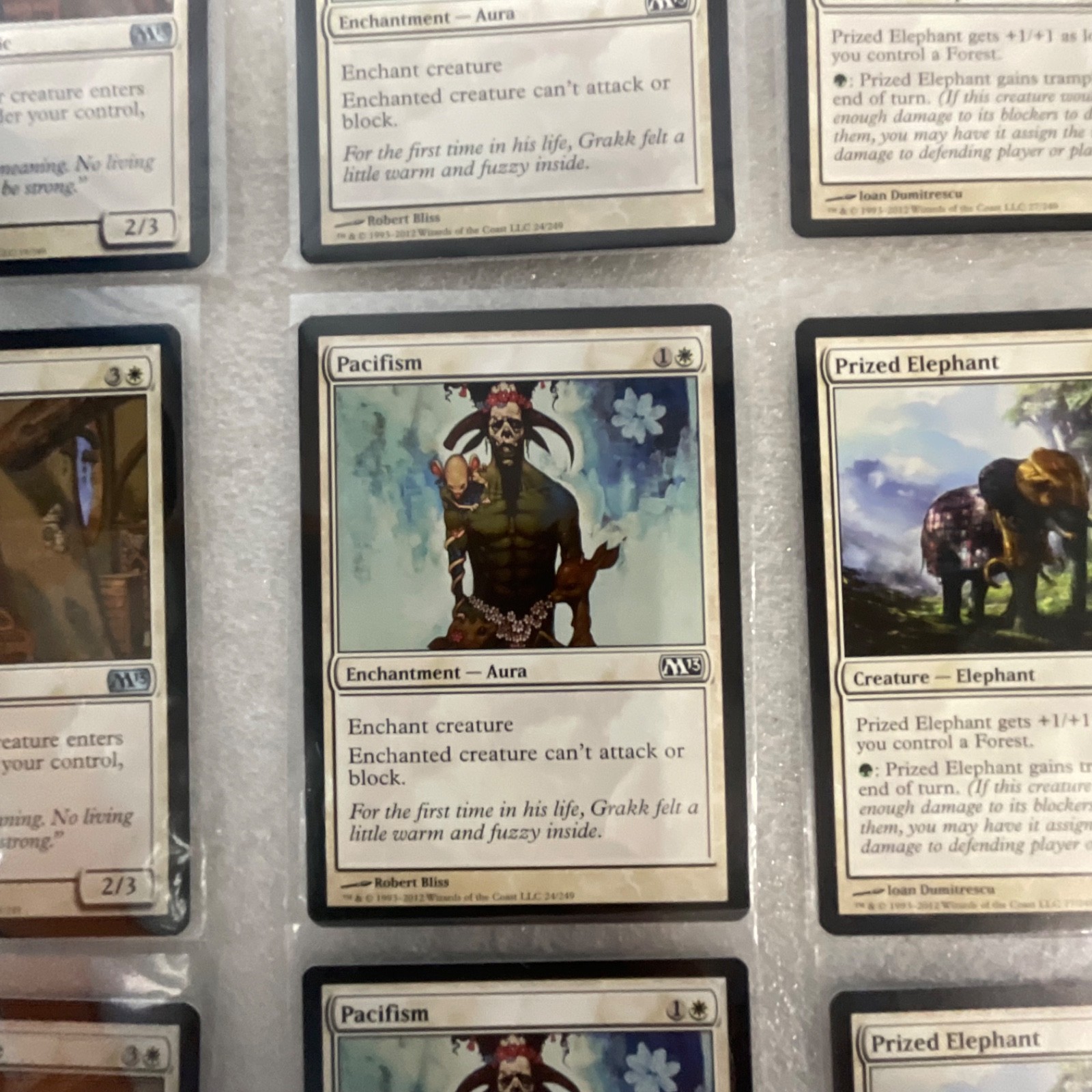 Magic the Gathering Lot of 20 White Cards Guardians of Akrasa Pacifism - Image 11