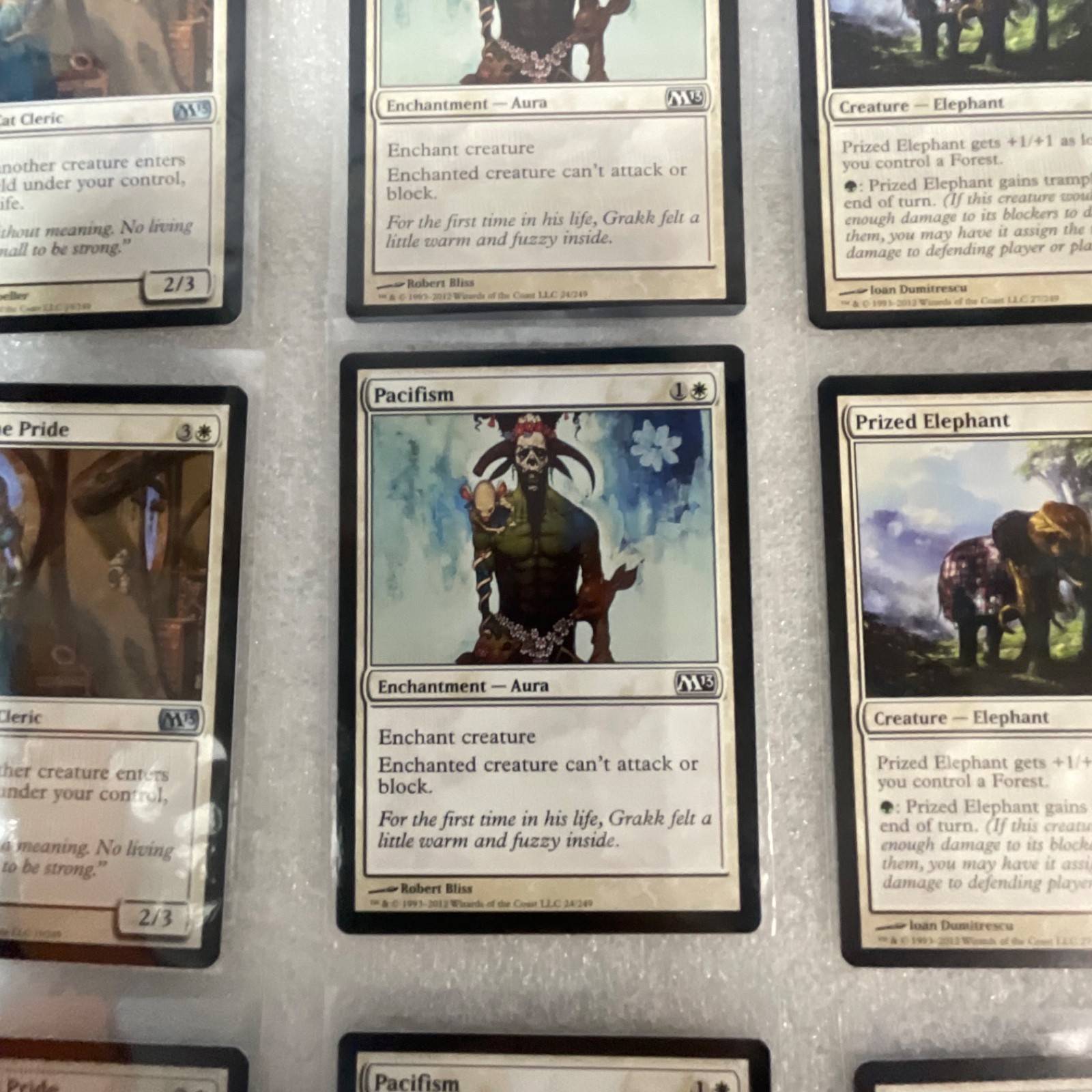 Magic the Gathering Lot of 20 White Cards Guardians of Akrasa Pacifism - Image 12