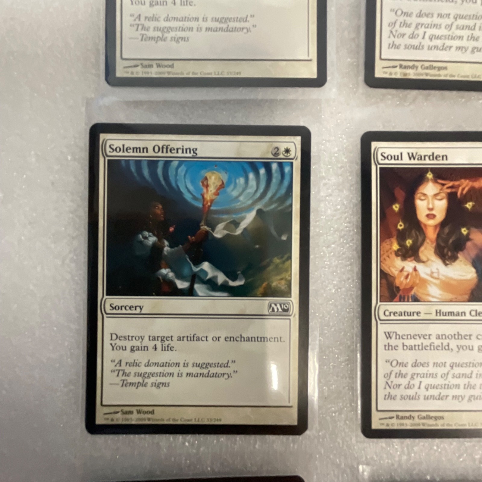Magic the Gathering Lot of 20 White M13 Soul Warden Stormfront Pegasus - Image 3