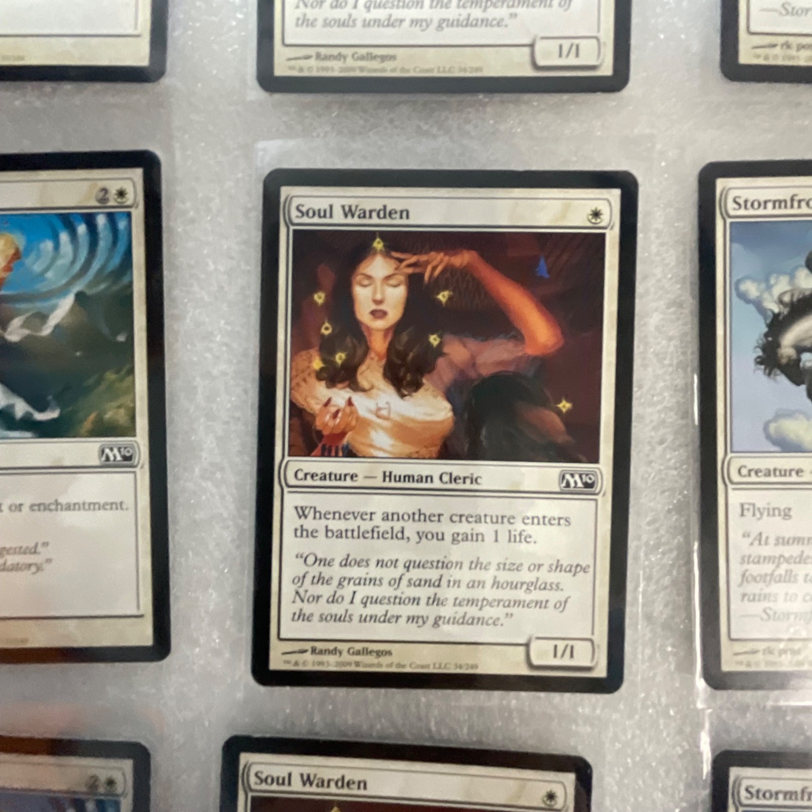Magic the Gathering Lot of 20 White M13 Soul Warden Stormfront Pegasus - Image 7