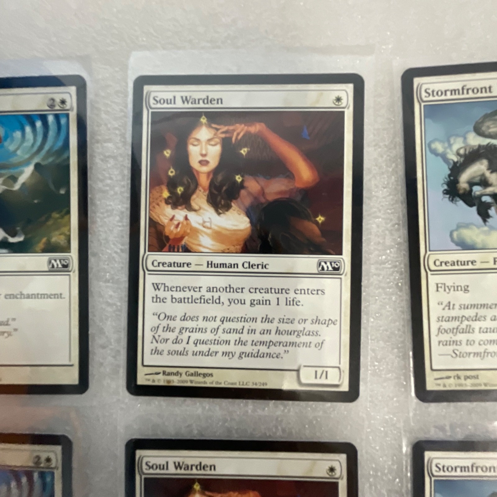 Magic the Gathering Lot of 20 White M13 Soul Warden Stormfront Pegasus - Image 9
