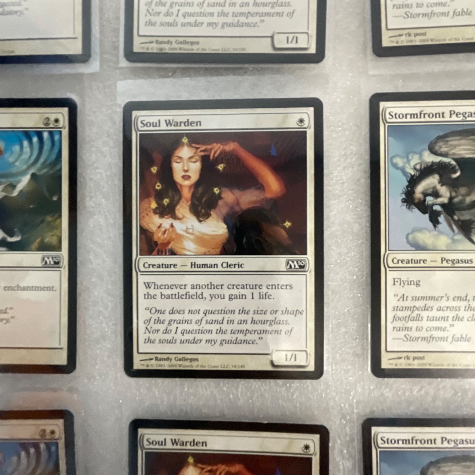 Magic the Gathering Lot of 20 White M13 Soul Warden Stormfront Pegasus - Image 8