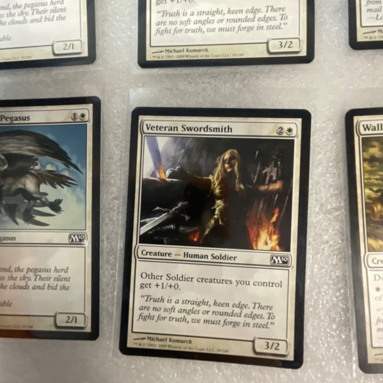 Magic the Gathering Lot of 20 White M13 Soul Warden Stormfront Pegasus - Image 14