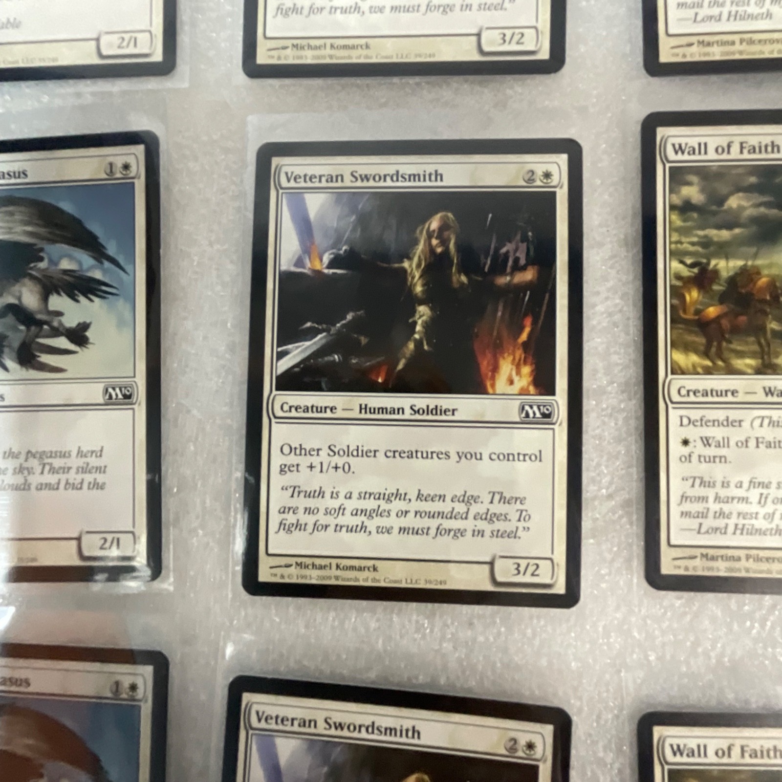 Magic the Gathering Lot of 20 White M13 Soul Warden Stormfront Pegasus - Image 15