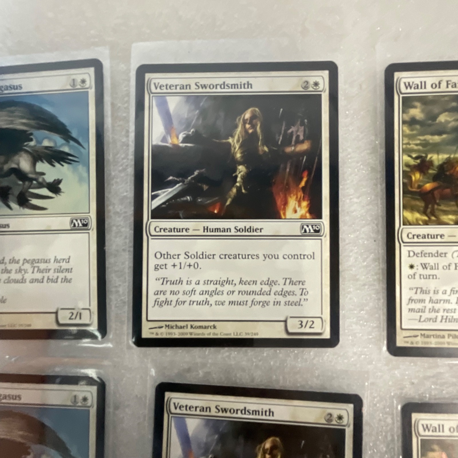 Magic the Gathering Lot of 20 White M13 Soul Warden Stormfront Pegasus - Image 17