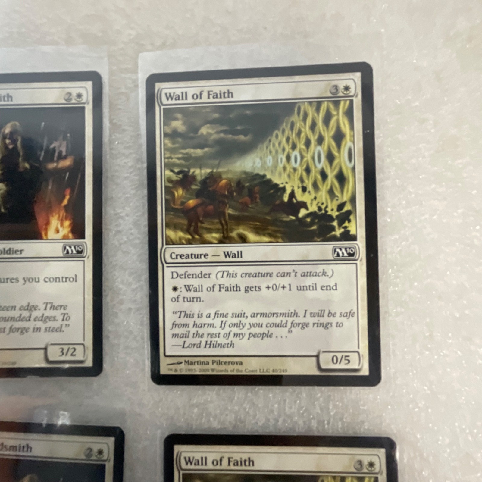Magic the Gathering Lot of 20 White M13 Soul Warden Stormfront Pegasus - Image 18