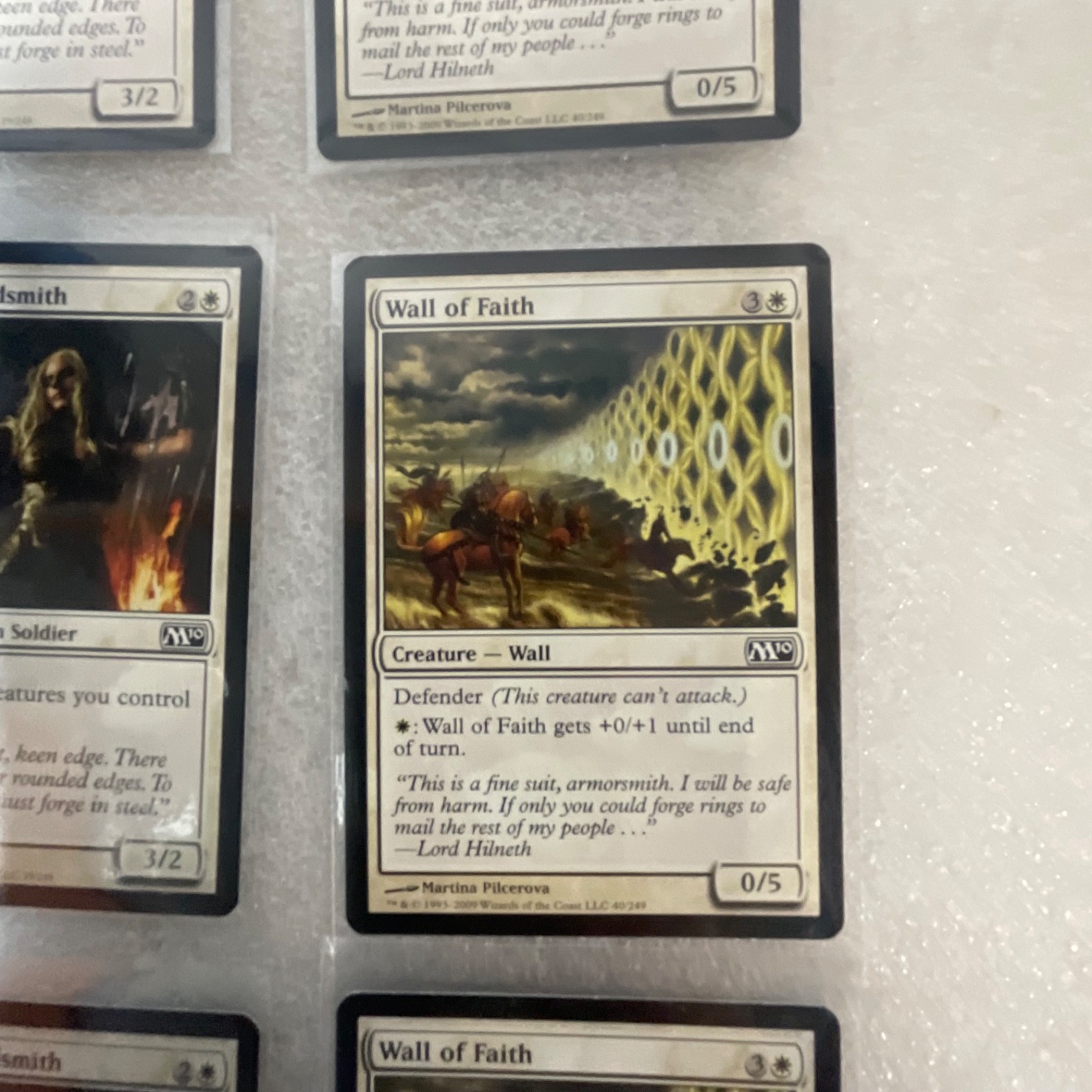 Magic the Gathering Lot of 20 White M13 Soul Warden Stormfront Pegasus - Image 19