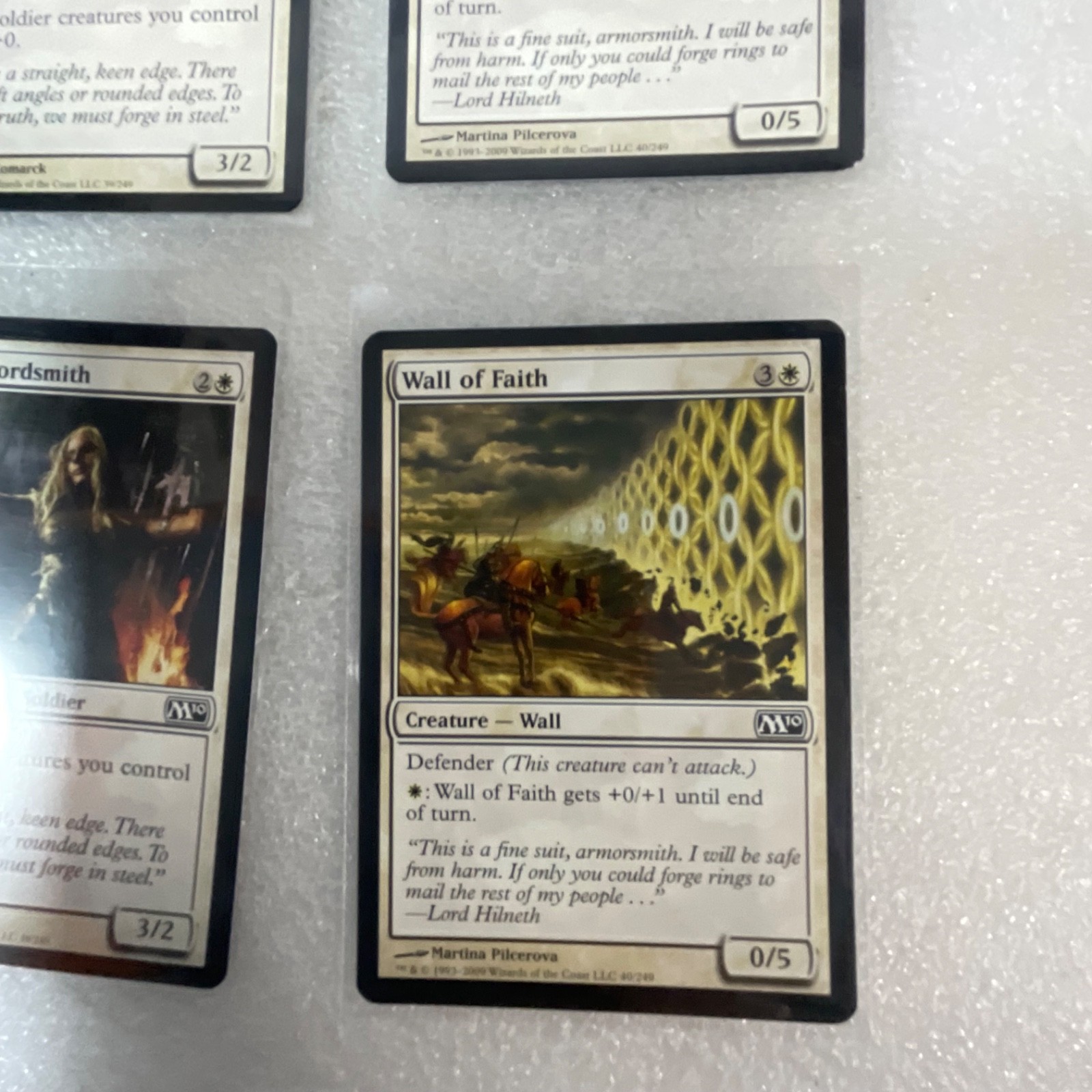 Magic the Gathering Lot of 20 White M13 Soul Warden Stormfront Pegasus - Image 21