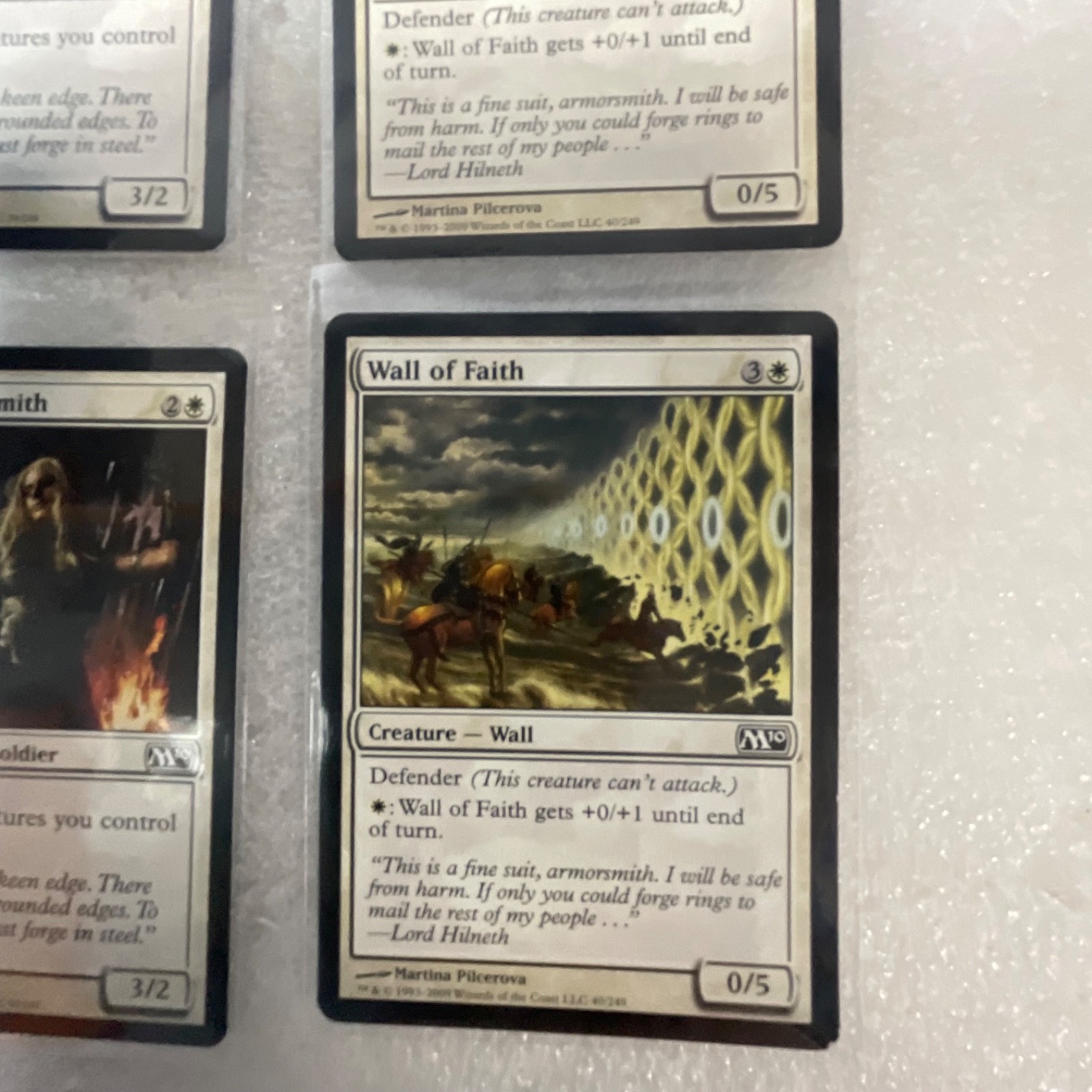 Magic the Gathering Lot of 20 White M13 Soul Warden Stormfront Pegasus - Image 20