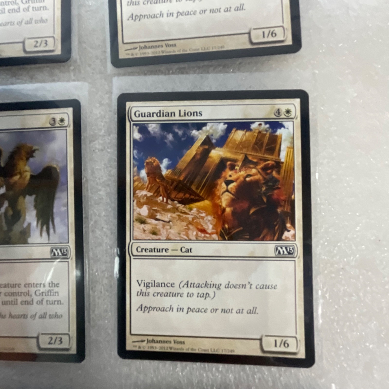 Magic the Gathering Lot of 20 White M13 Divine Verdict Erase - Image 20
