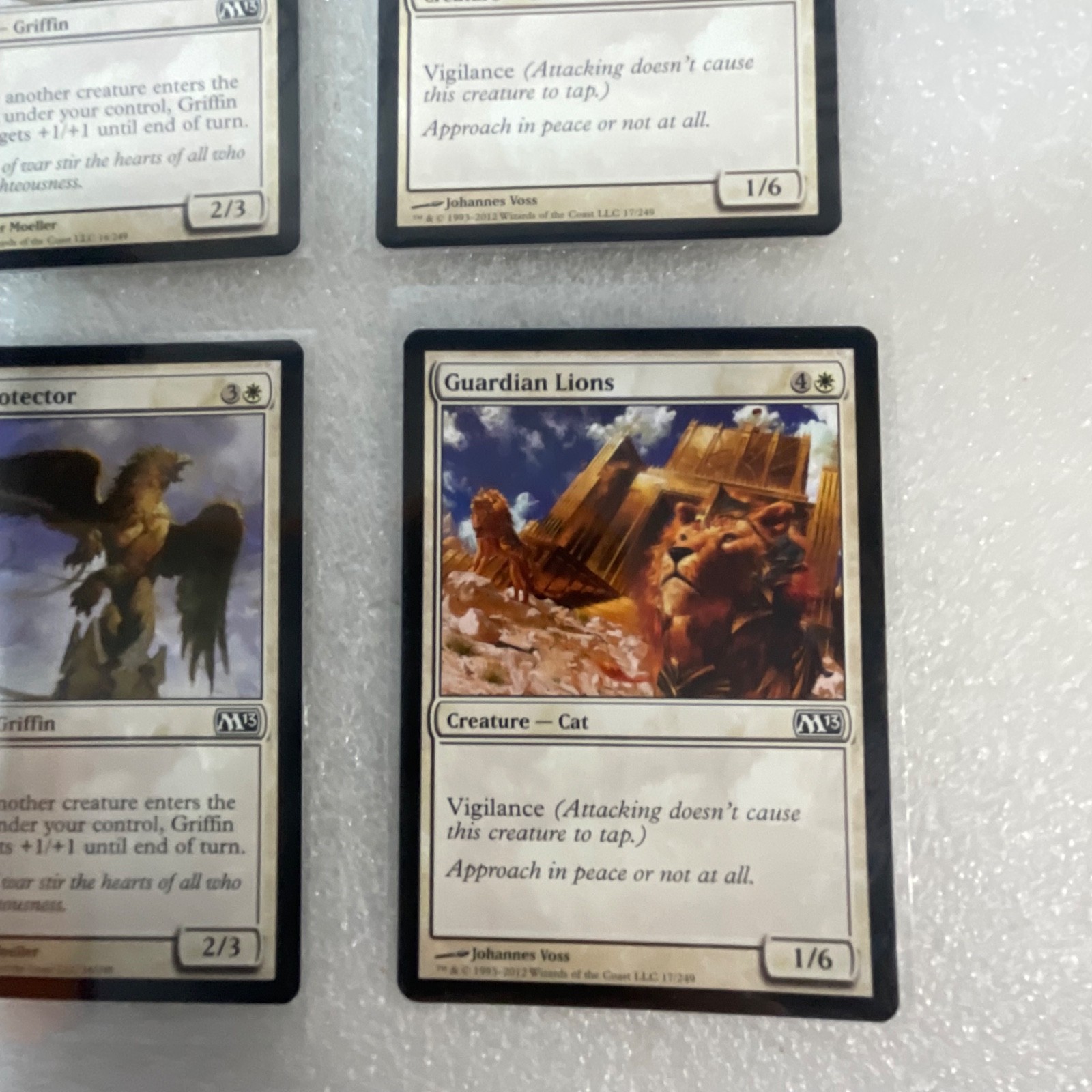 Magic the Gathering Lot of 20 White M13 Divine Verdict Erase - Image 21