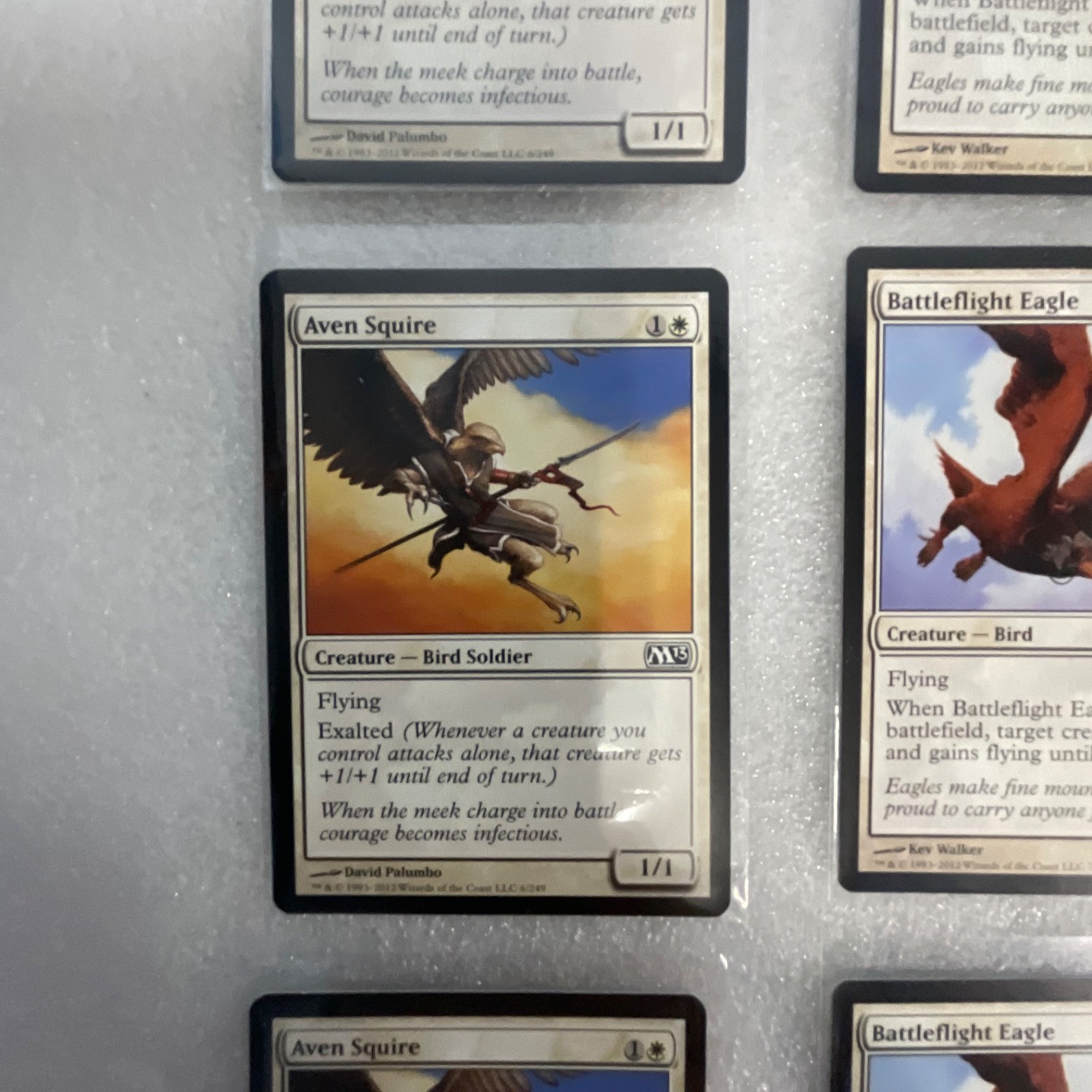 Magic the Gathering Lot of 20 White M13 Divine Verdict Captain's Call - Image 3