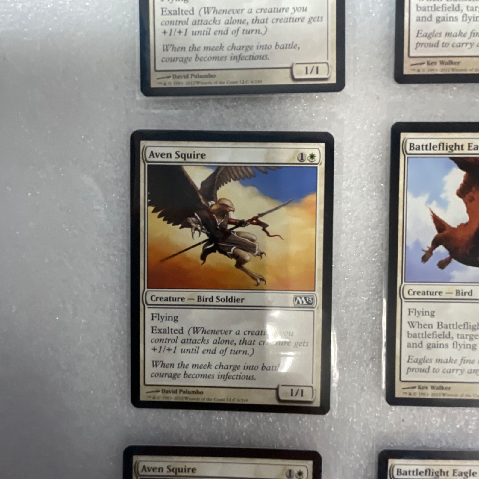 Magic the Gathering Lot of 20 White M13 Divine Verdict Captain's Call - Image 4