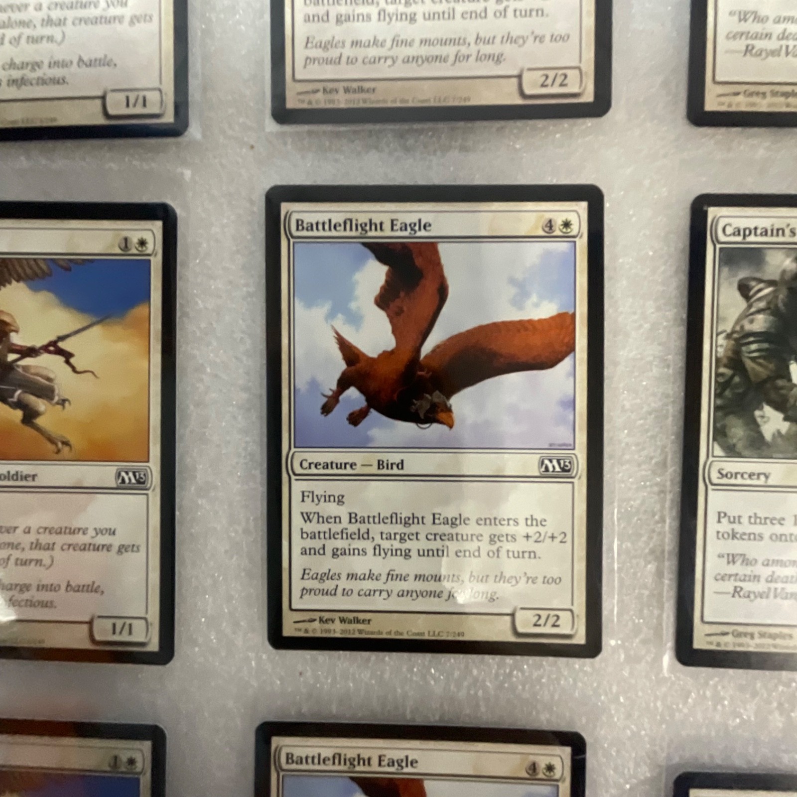 Magic the Gathering Lot of 20 White M13 Divine Verdict Captain's Call - Image 7