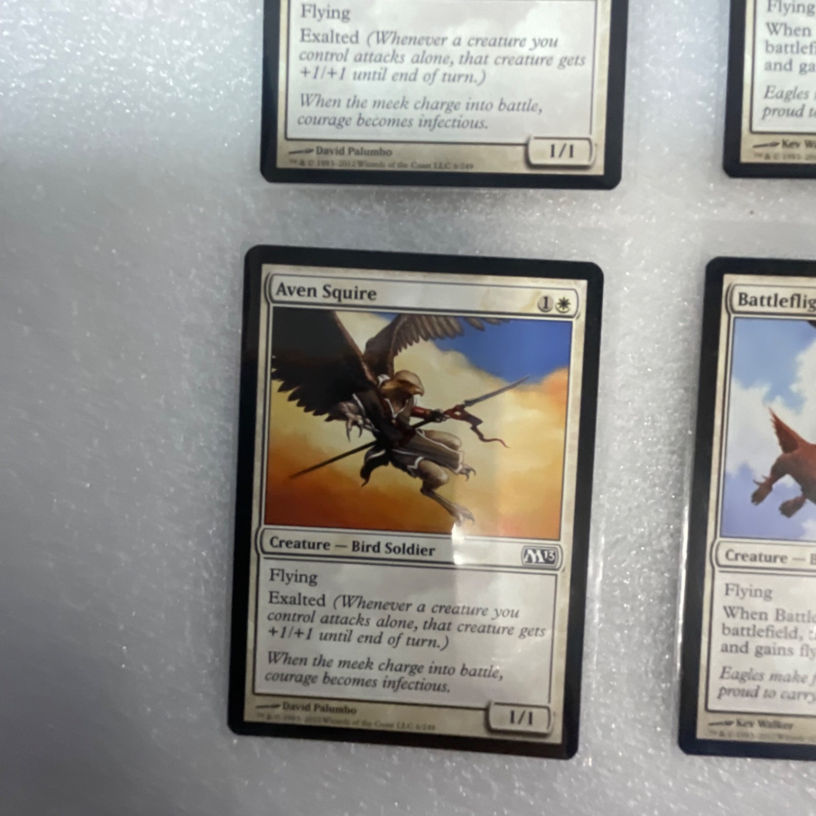 Magic the Gathering Lot of 20 White M13 Divine Verdict Captain's Call - Image 5