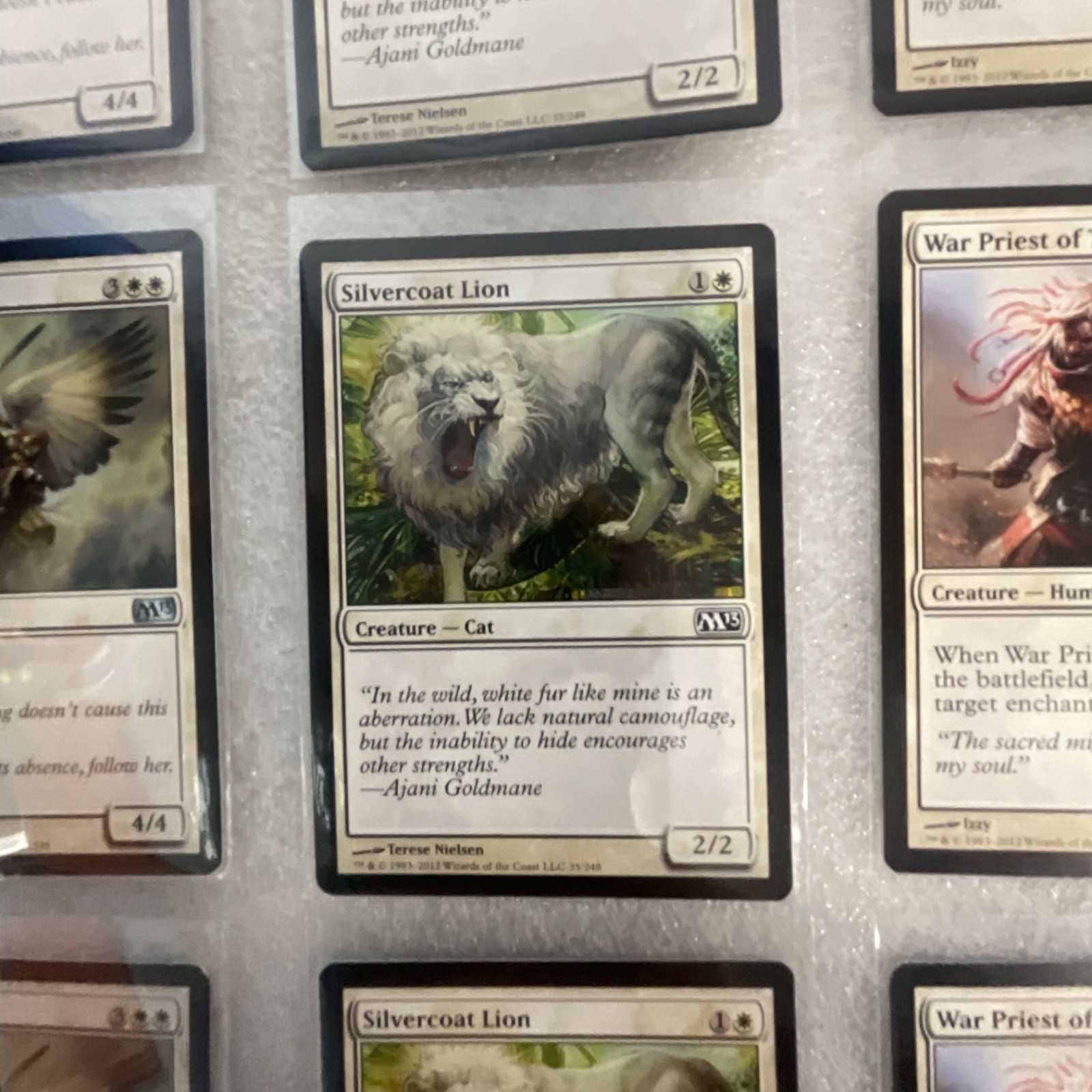 Magic the Gathering Lot of 20 White M13 Serra Angel Ajani’s Sunstriker - Image 11
