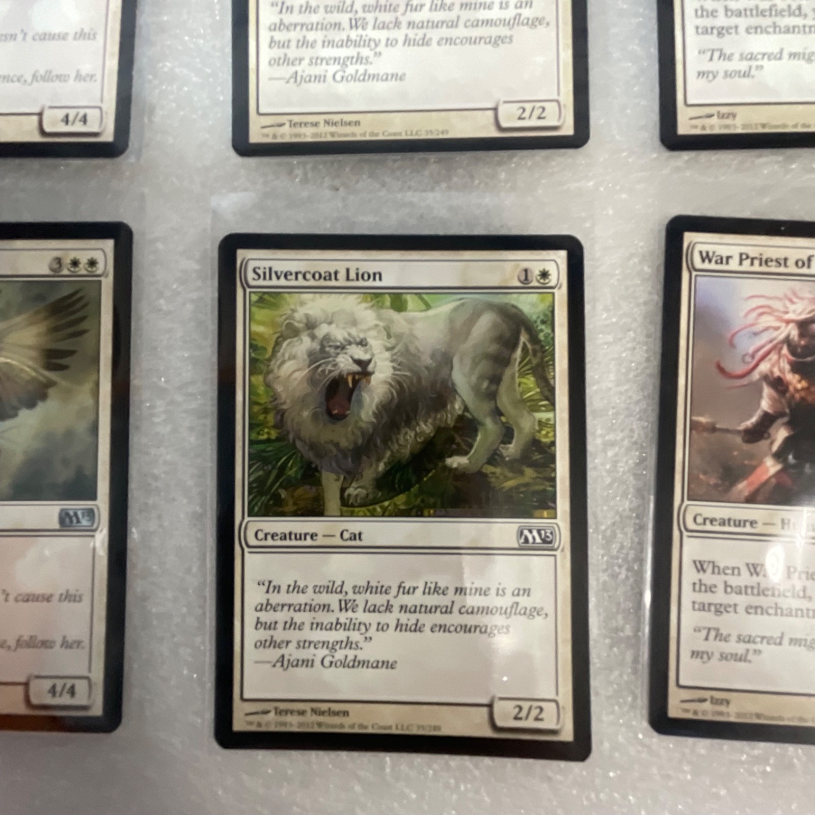 Magic the Gathering Lot of 20 White M13 Serra Angel Ajani’s Sunstriker - Image 13