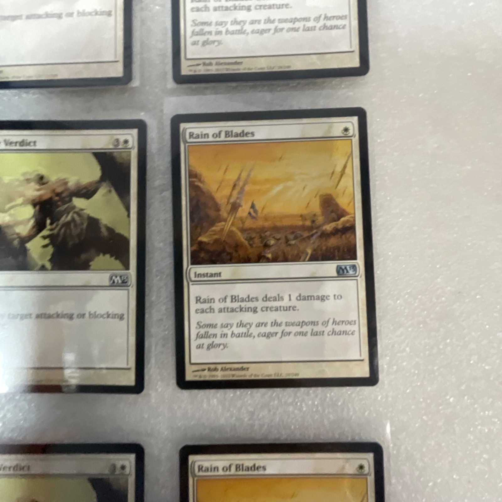 Magic the Gathering Lot of 20 White M13 Divine Verdict Captain's Call - Image 20