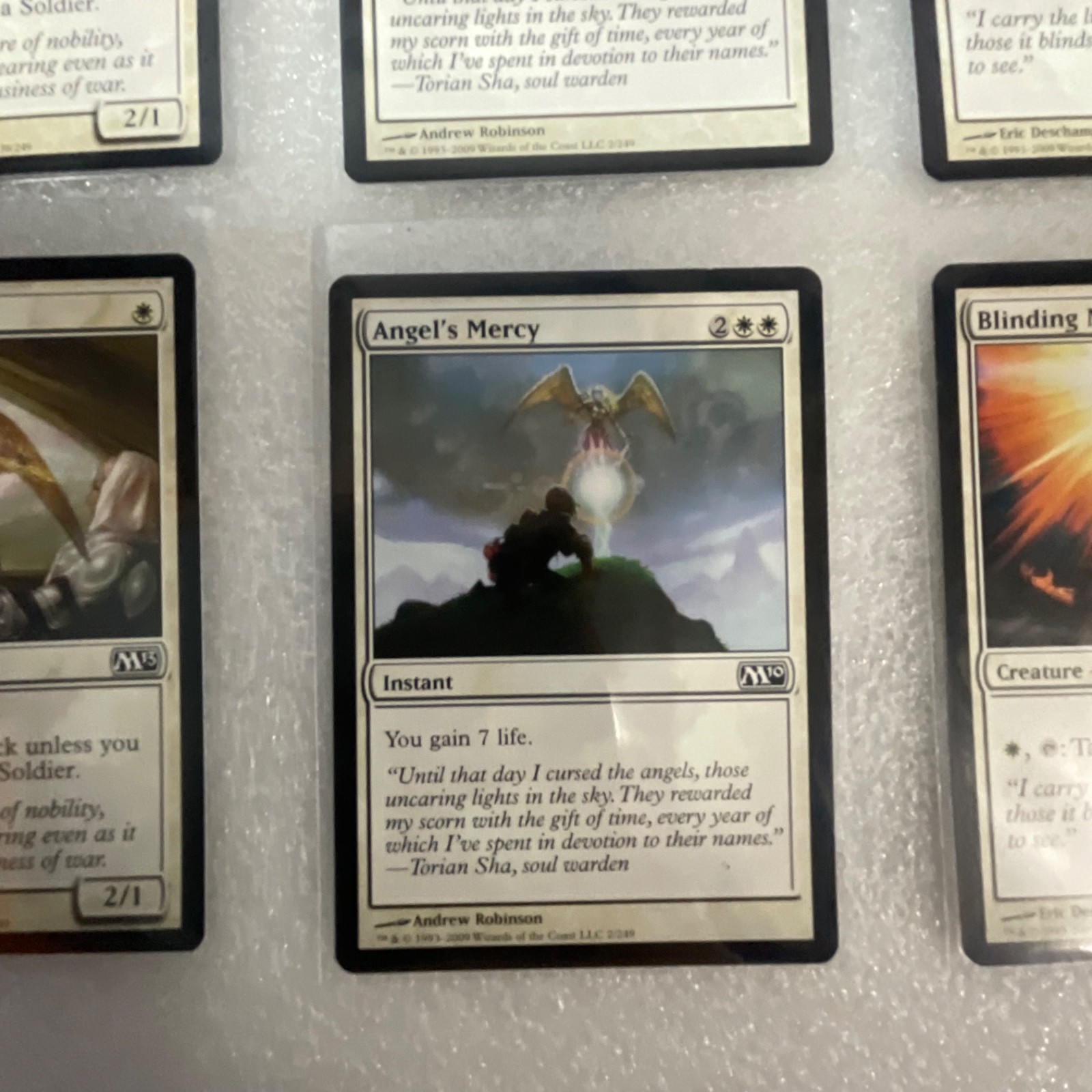 Magic the Gathering Lot of 20 White M13 War Falcon Divine Verdict - Image 6