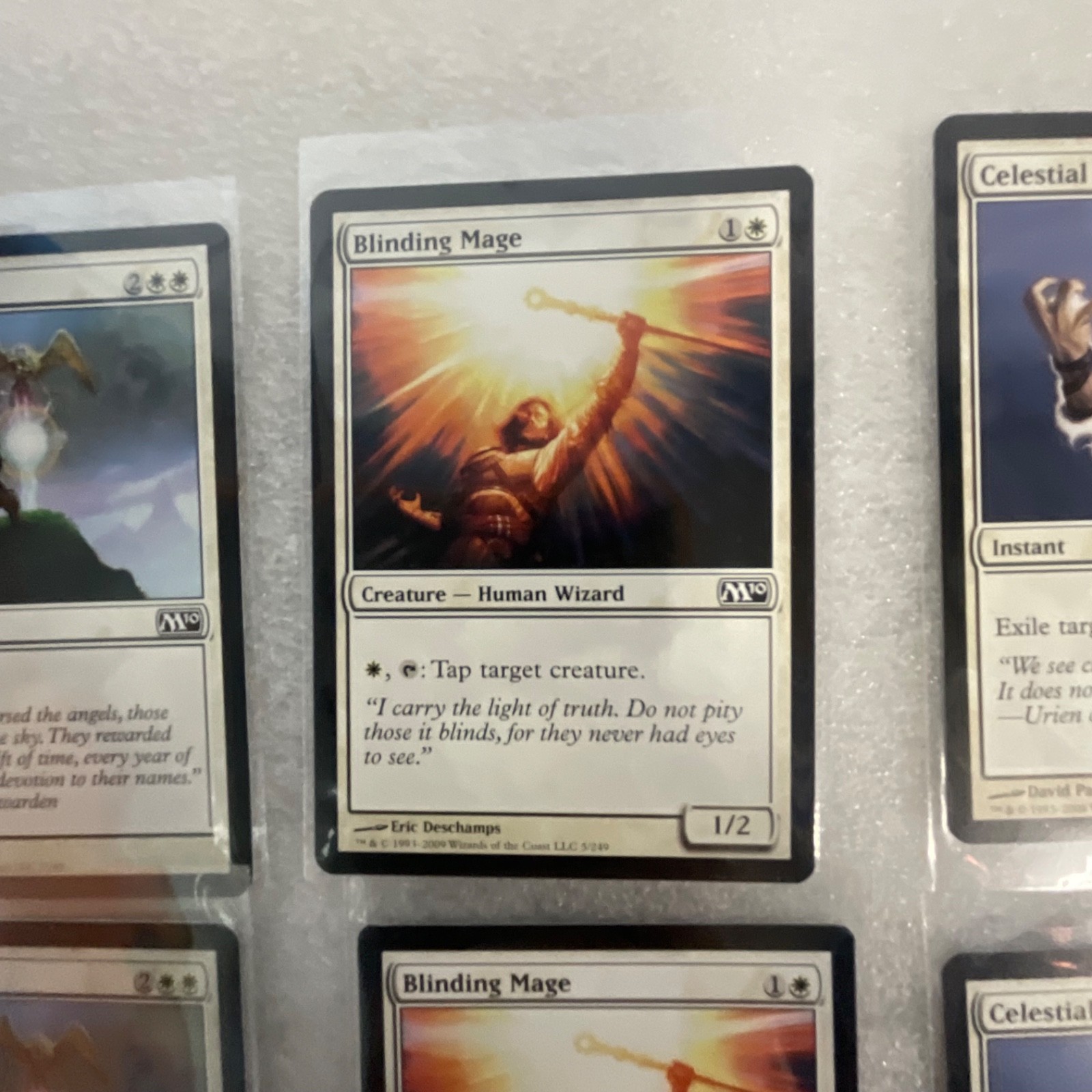 Magic the Gathering Lot of 20 White M13 War Falcon Divine Verdict - Image 10