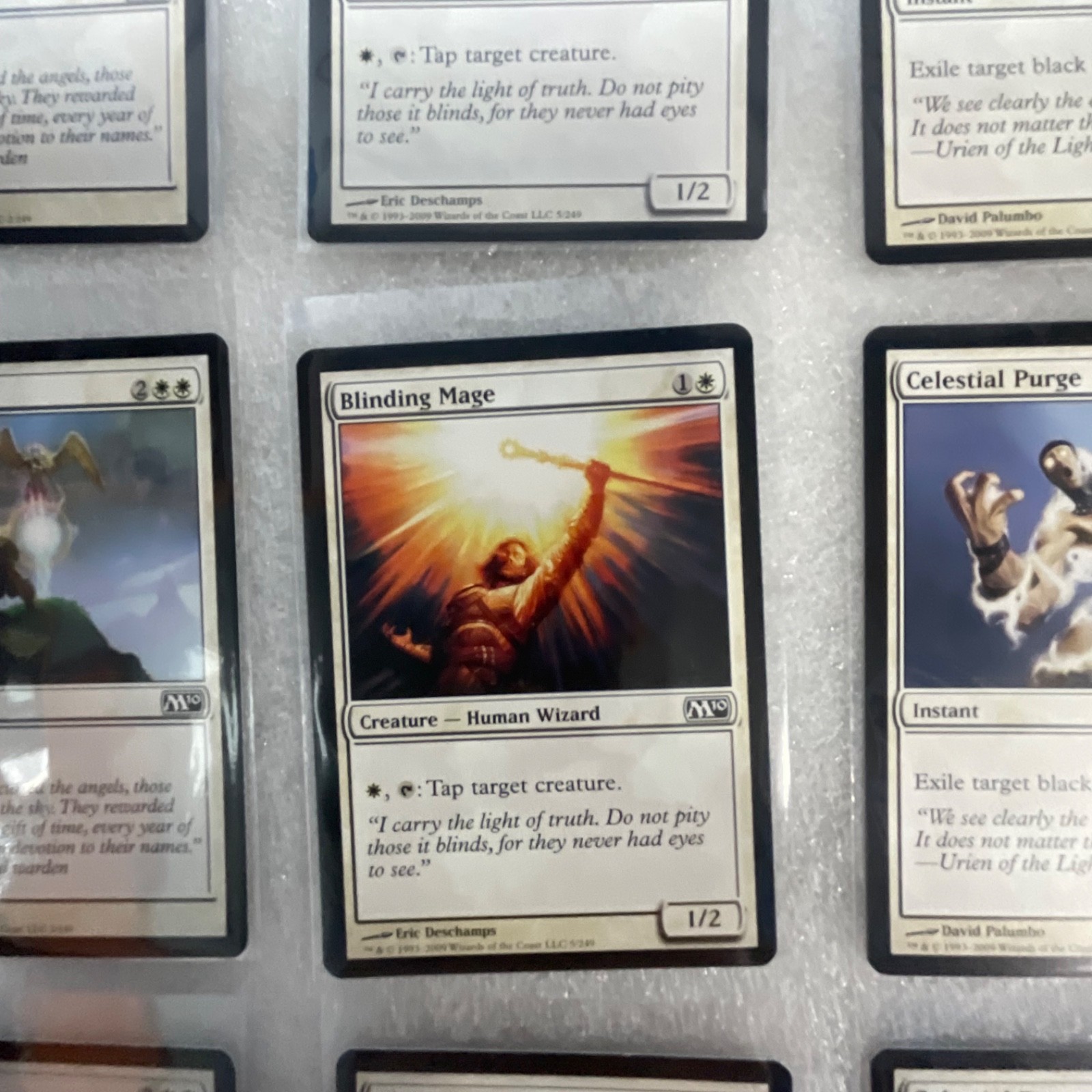 Magic the Gathering Lot of 20 White M13 War Falcon Divine Verdict - Image 12