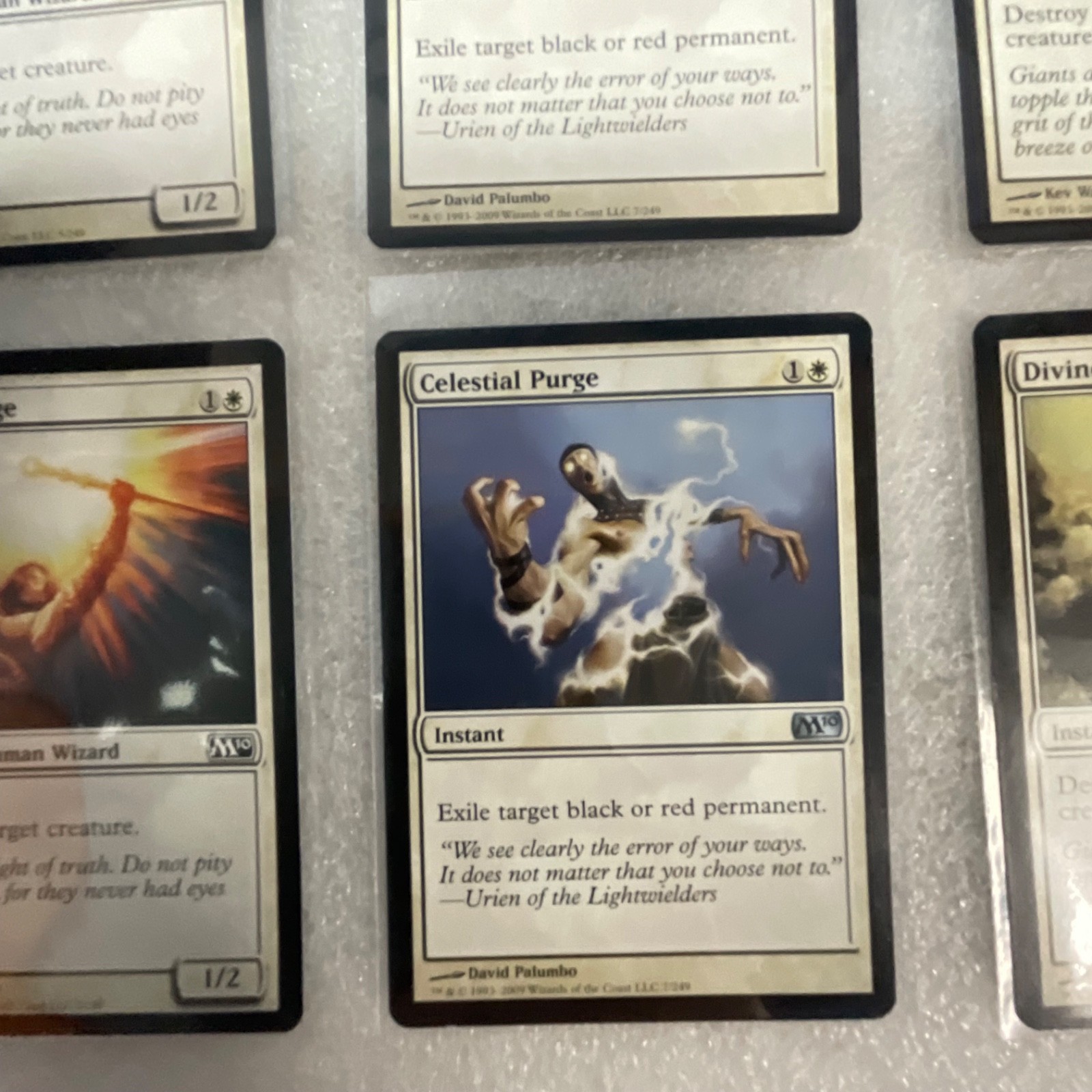 Magic the Gathering Lot of 20 White M13 War Falcon Divine Verdict - Image 14