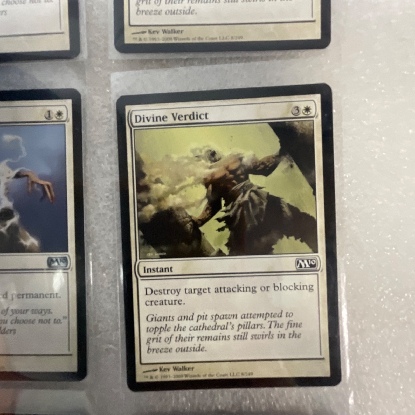 Magic the Gathering Lot of 20 White M13 War Falcon Divine Verdict - Image 20