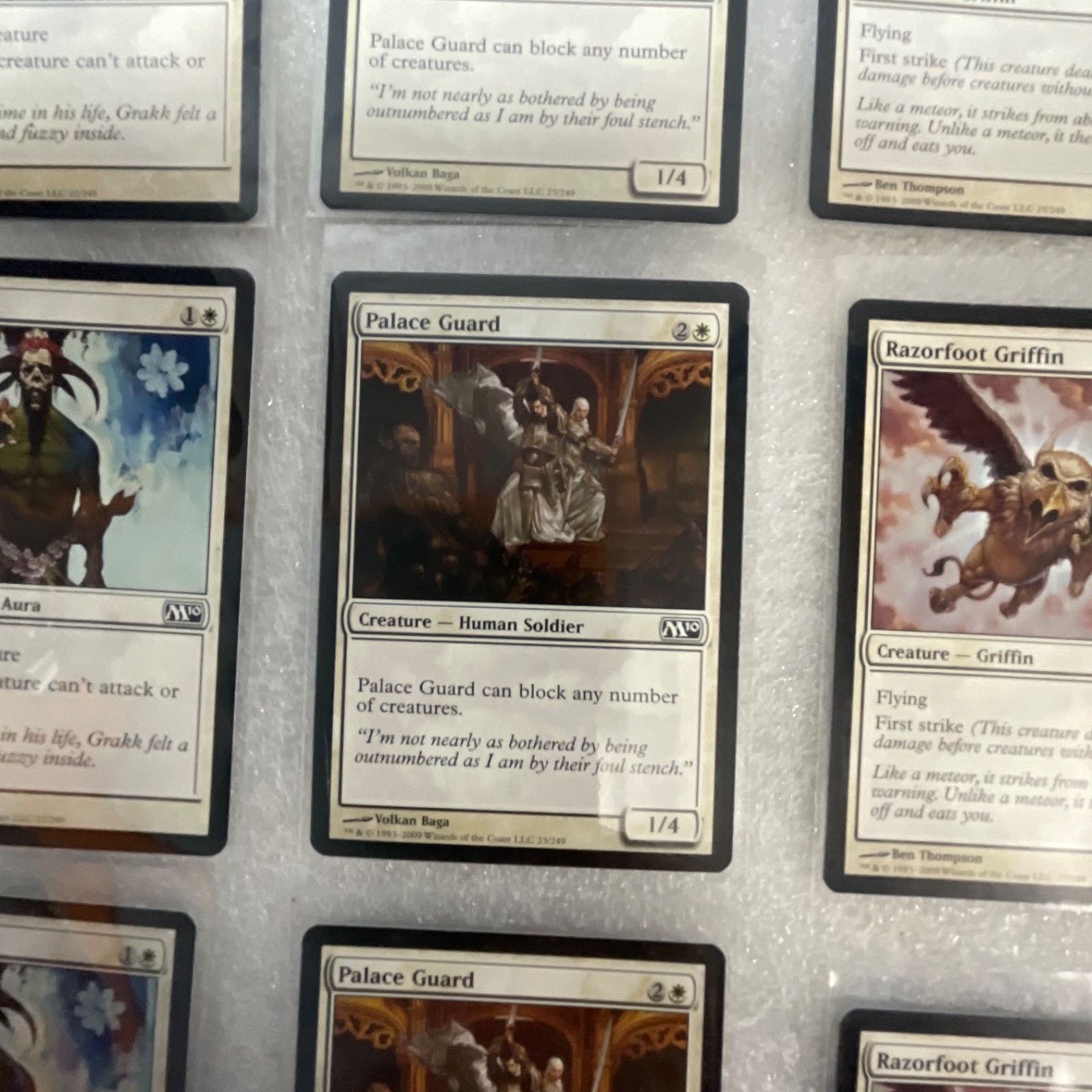 Magic the Gathering Lot of 20 White Mixed M10 M13 Pacifism - Image 7