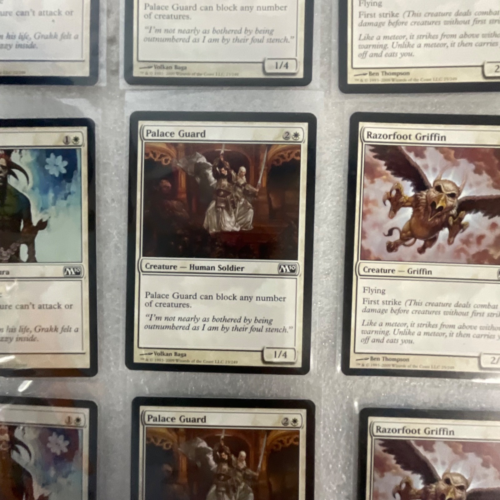 Magic the Gathering Lot of 20 White Mixed M10 M13 Pacifism - Image 8