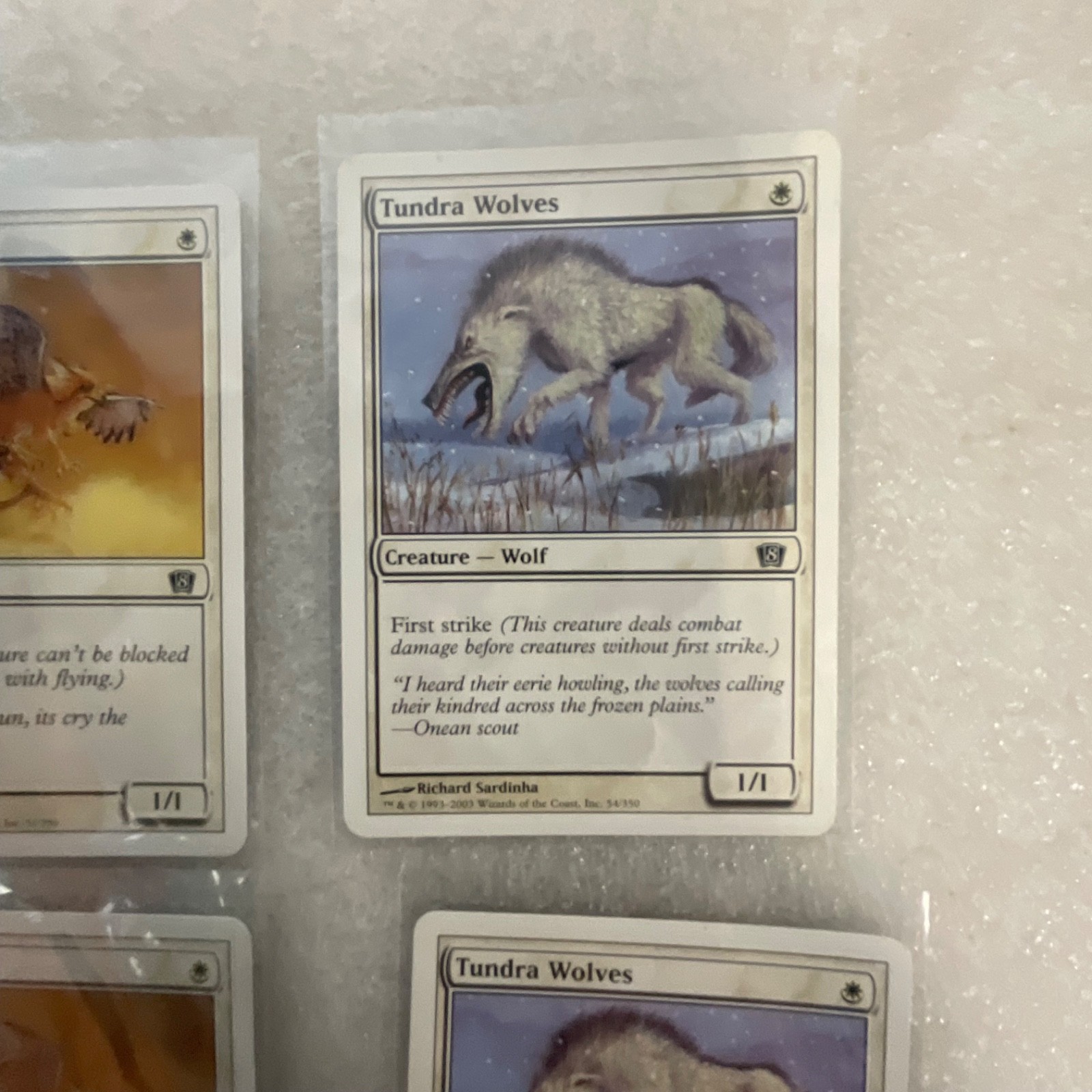 Magic the Gathering Lot of 20 White Core Set Pacifism Suntail Hawk - Image 18
