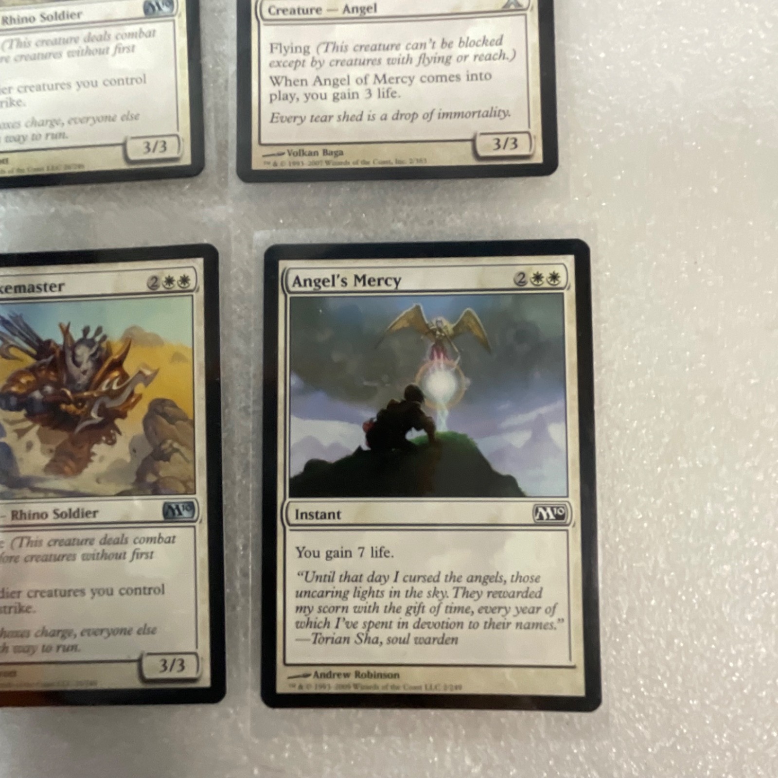 Magic the Gathering Lot of 20 White Mixed M10 M13 Pacifism - Image 21