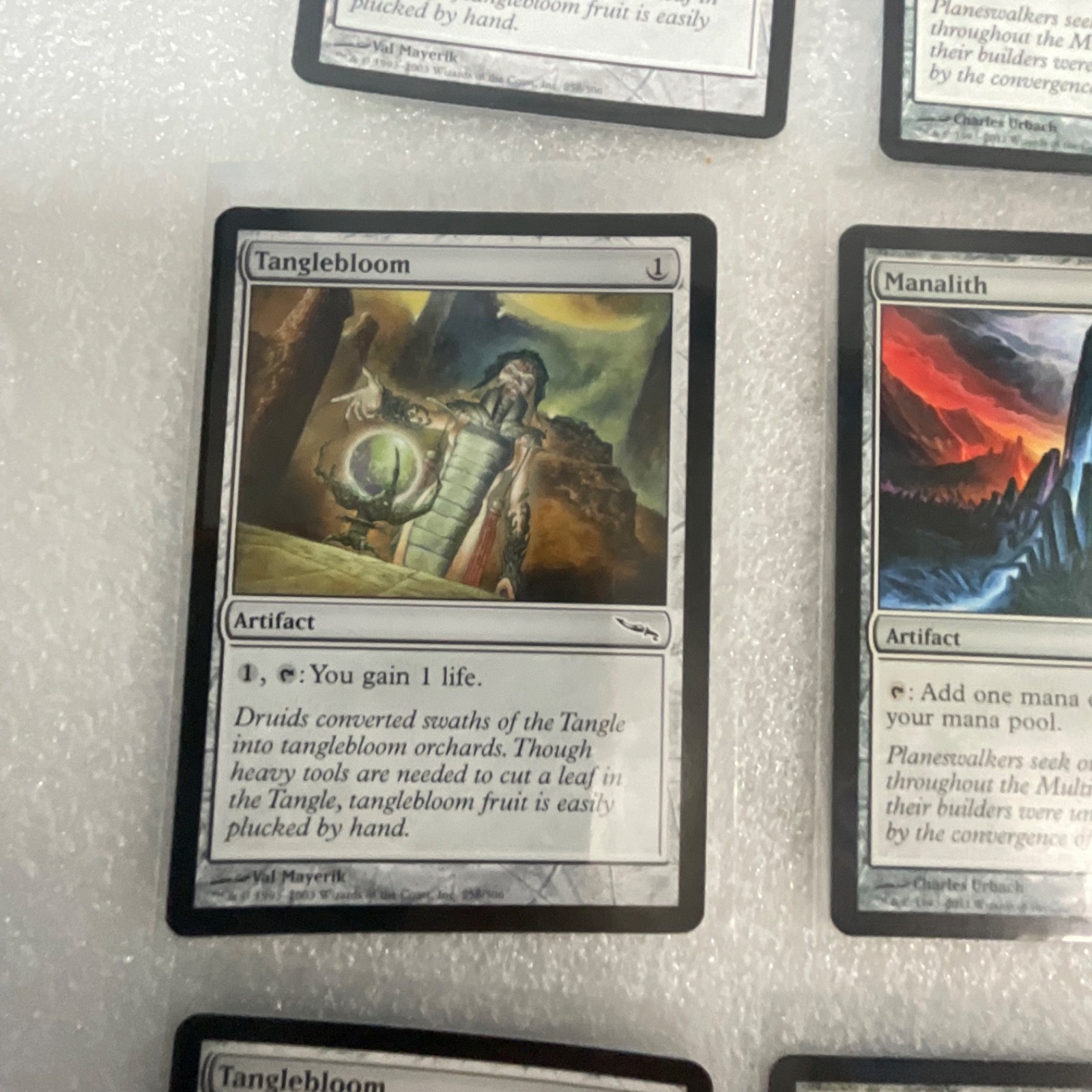 Magic the Gathering Lot of 20 Artifacts Mirrodin Darksteel Manalith - Image 4