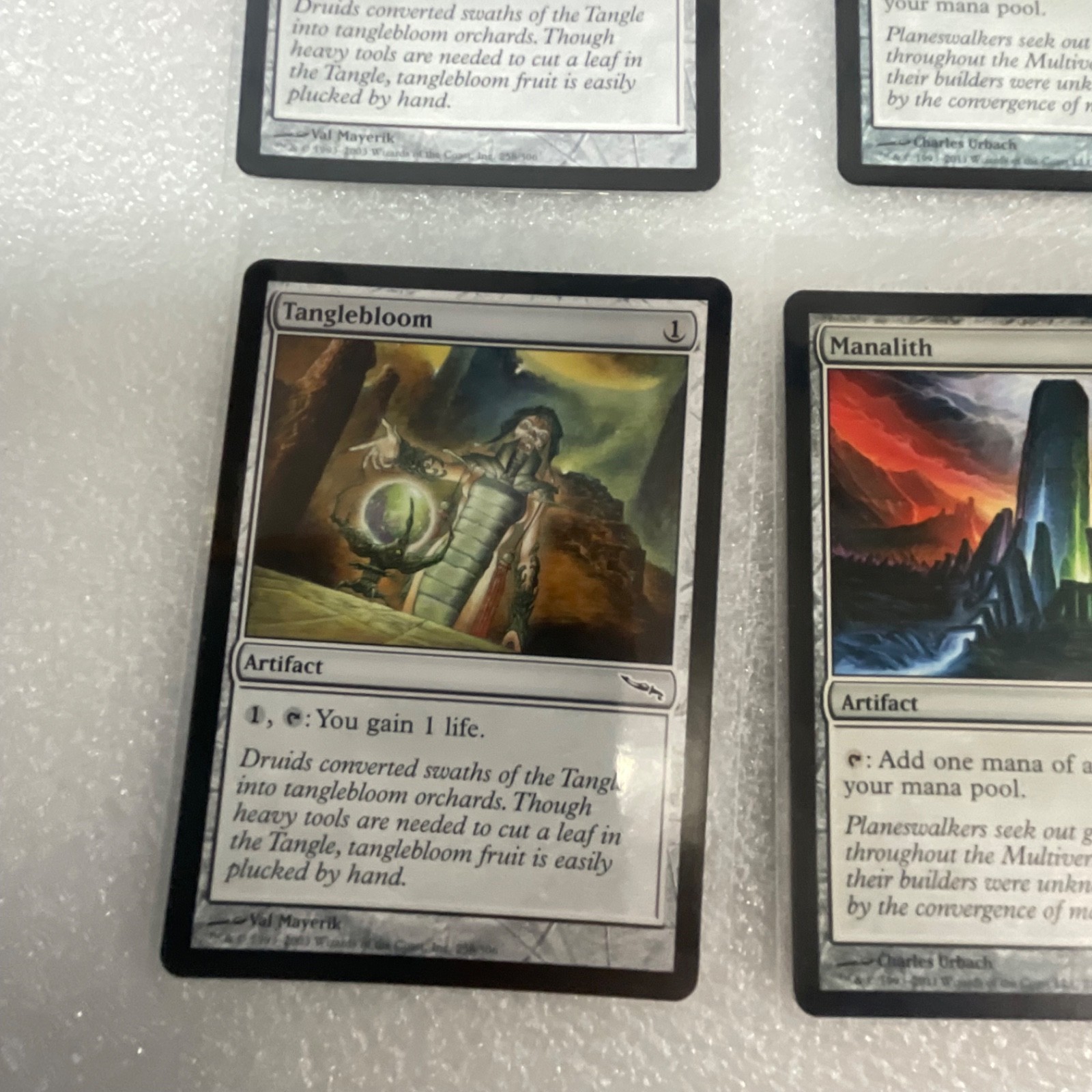 Magic the Gathering Lot of 20 Artifacts Mirrodin Darksteel Manalith - Image 5