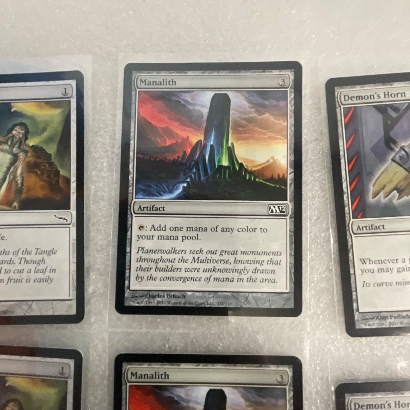 Magic the Gathering Lot of 20 Artifacts Mirrodin Darksteel Manalith - Image 9