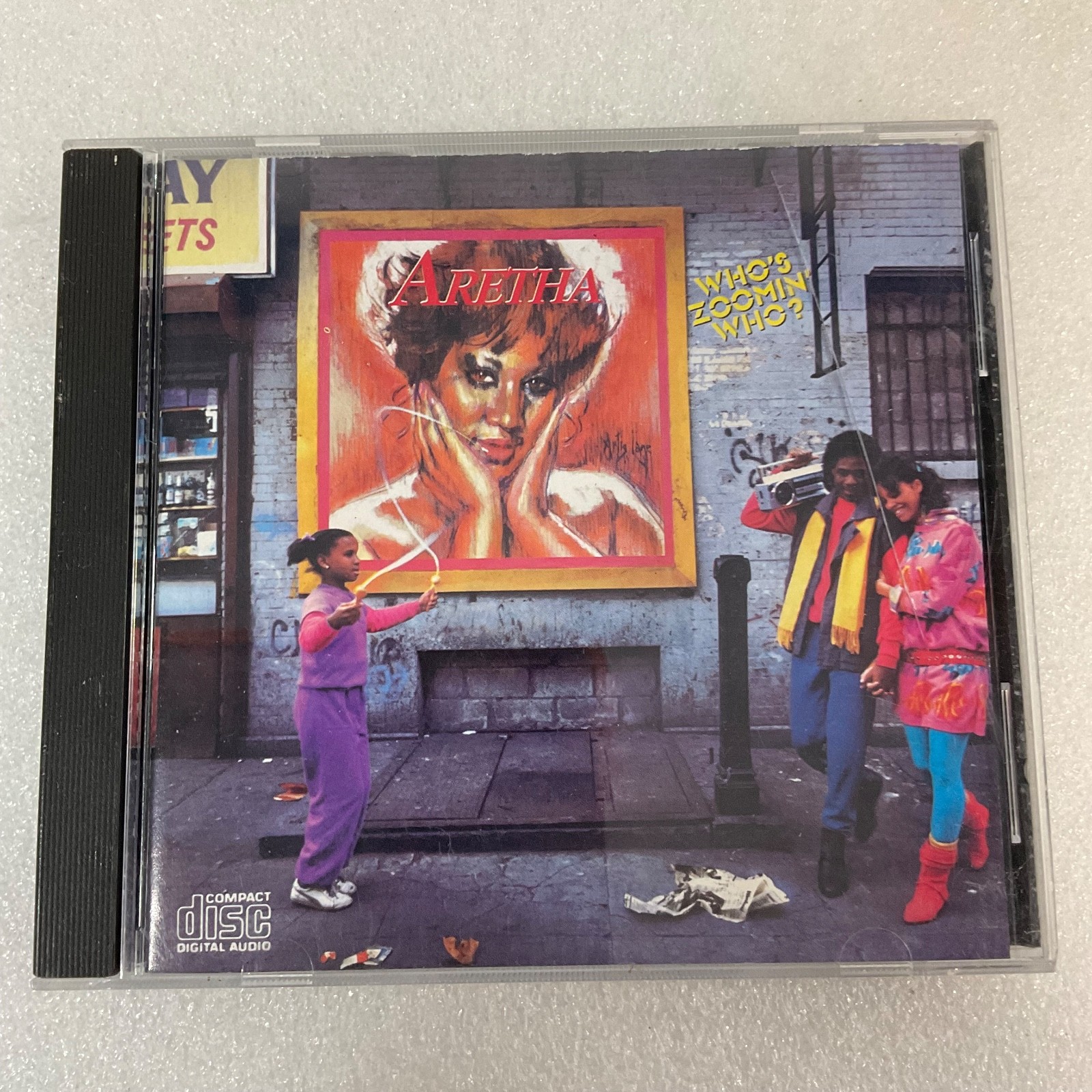 Aretha Franklin Who’s Zoomin’ Who CD 1985 Arista ARCD 8286 Soul R&B - Image 1
